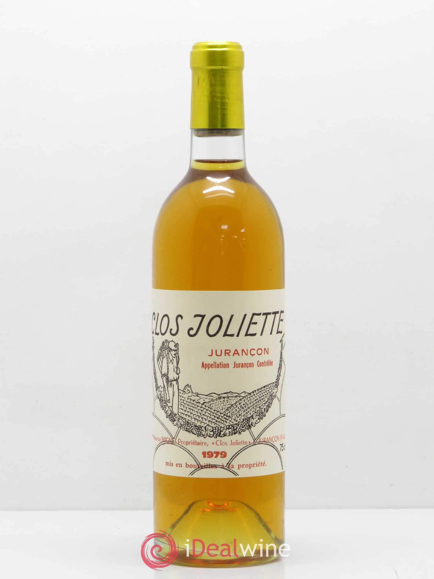 Jurançon Clos Joliette 1979 - Posten von 1 Flasche - 0