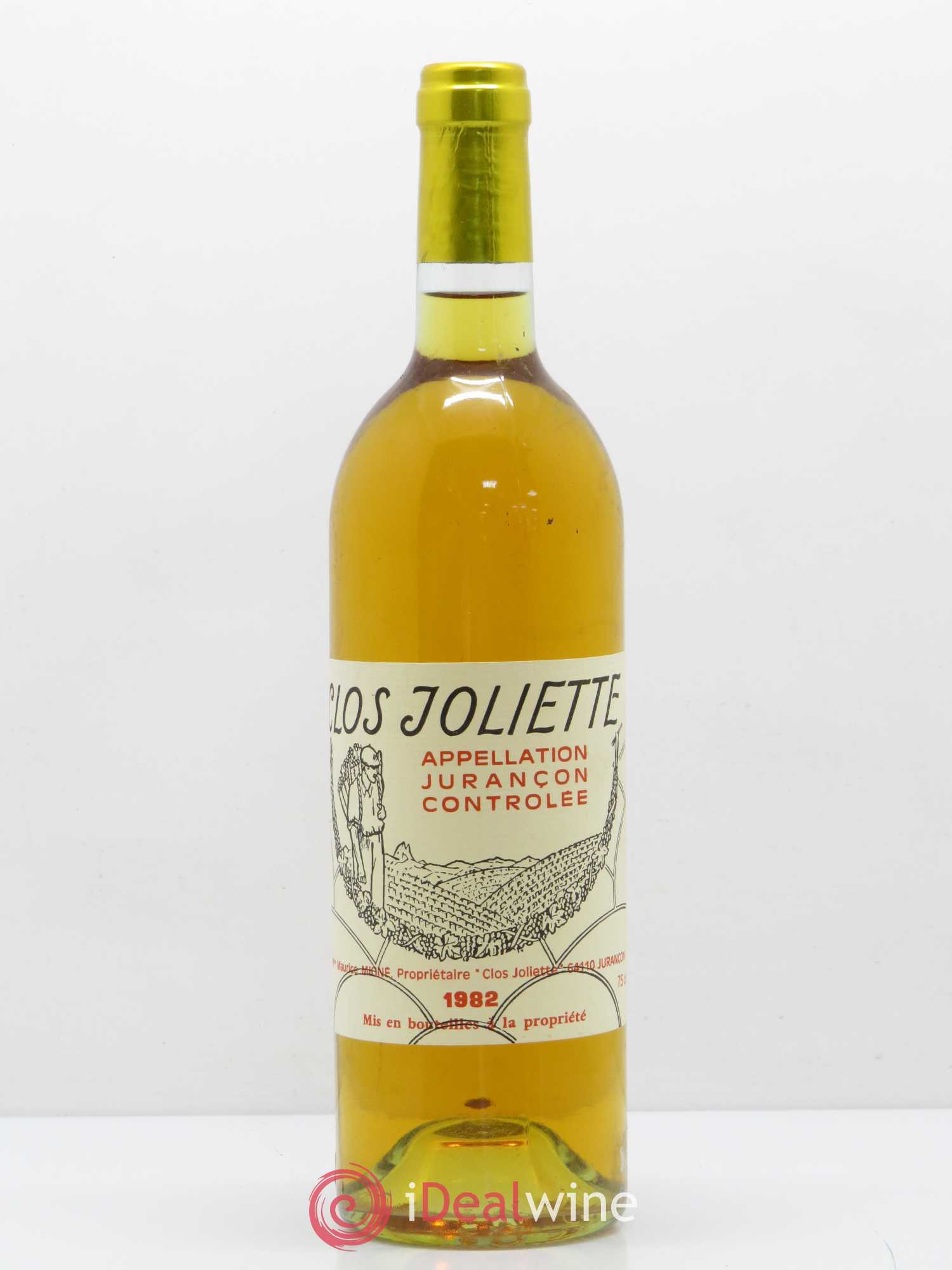 Jurançon Clos Joliette 1982 - Posten von 1 Flasche - 0