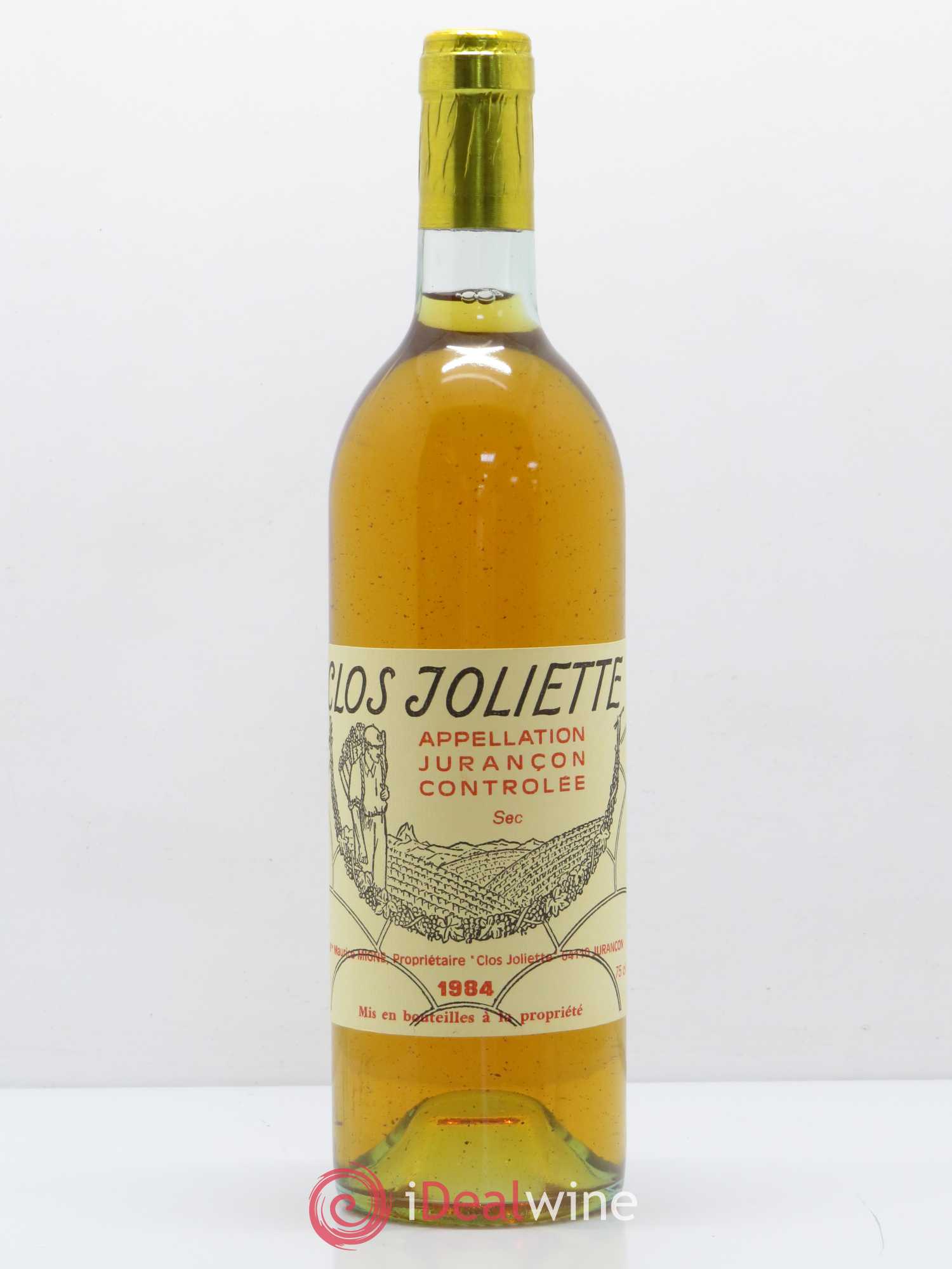 Jurançon Sec Clos de la Joliette 1984 - Posten von 1 Flasche - 0
