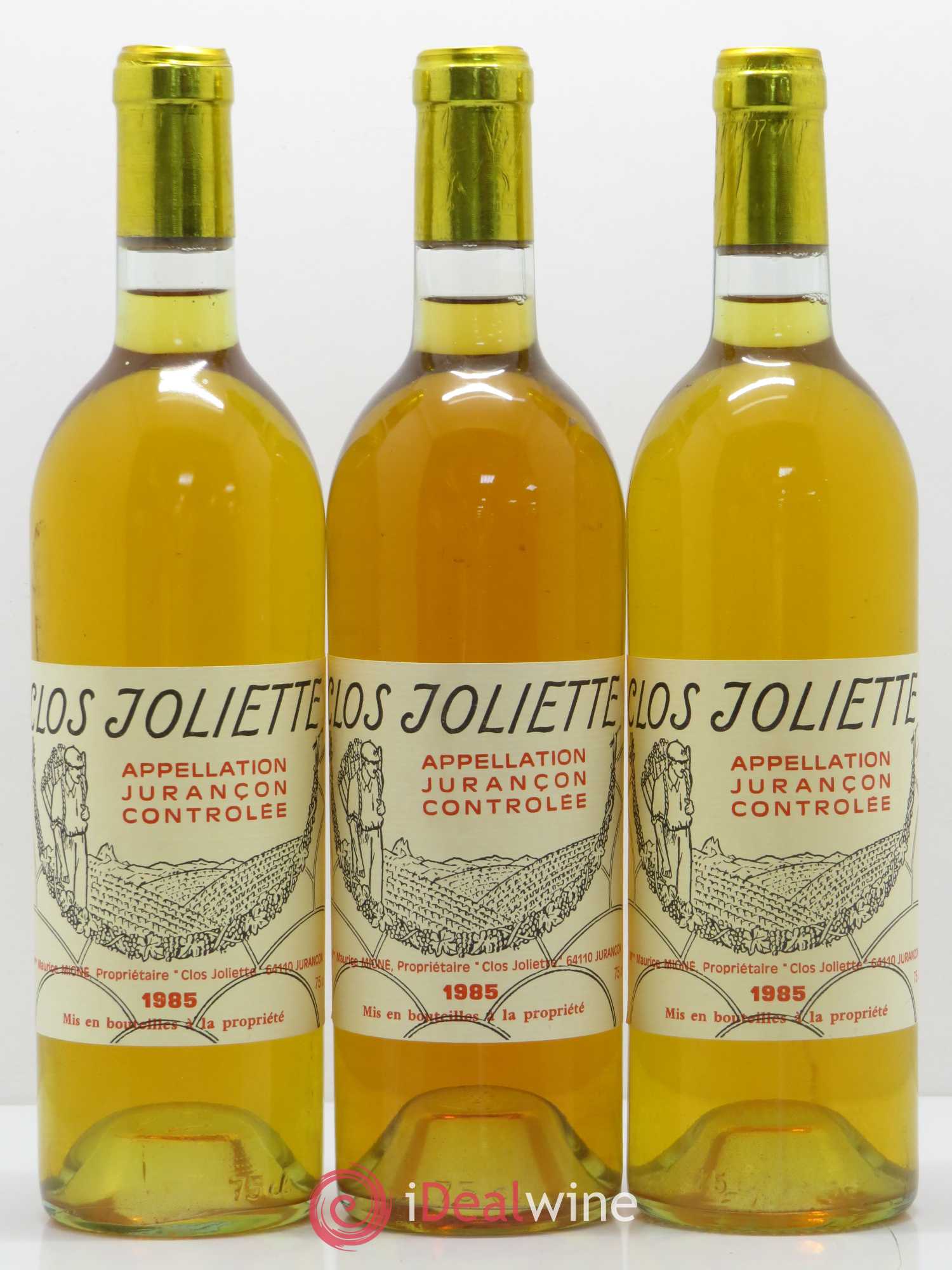 Jurançon Clos Joliette 1985 - Lotto di 6 bottiglie - 1