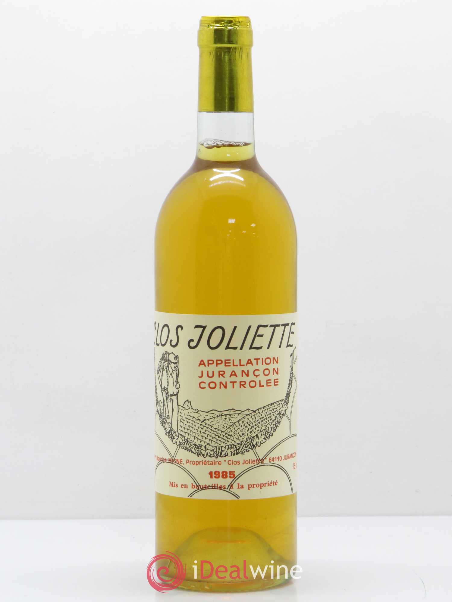 Jurançon Clos Joliette 1985 - Posten von 1 Flasche - 0