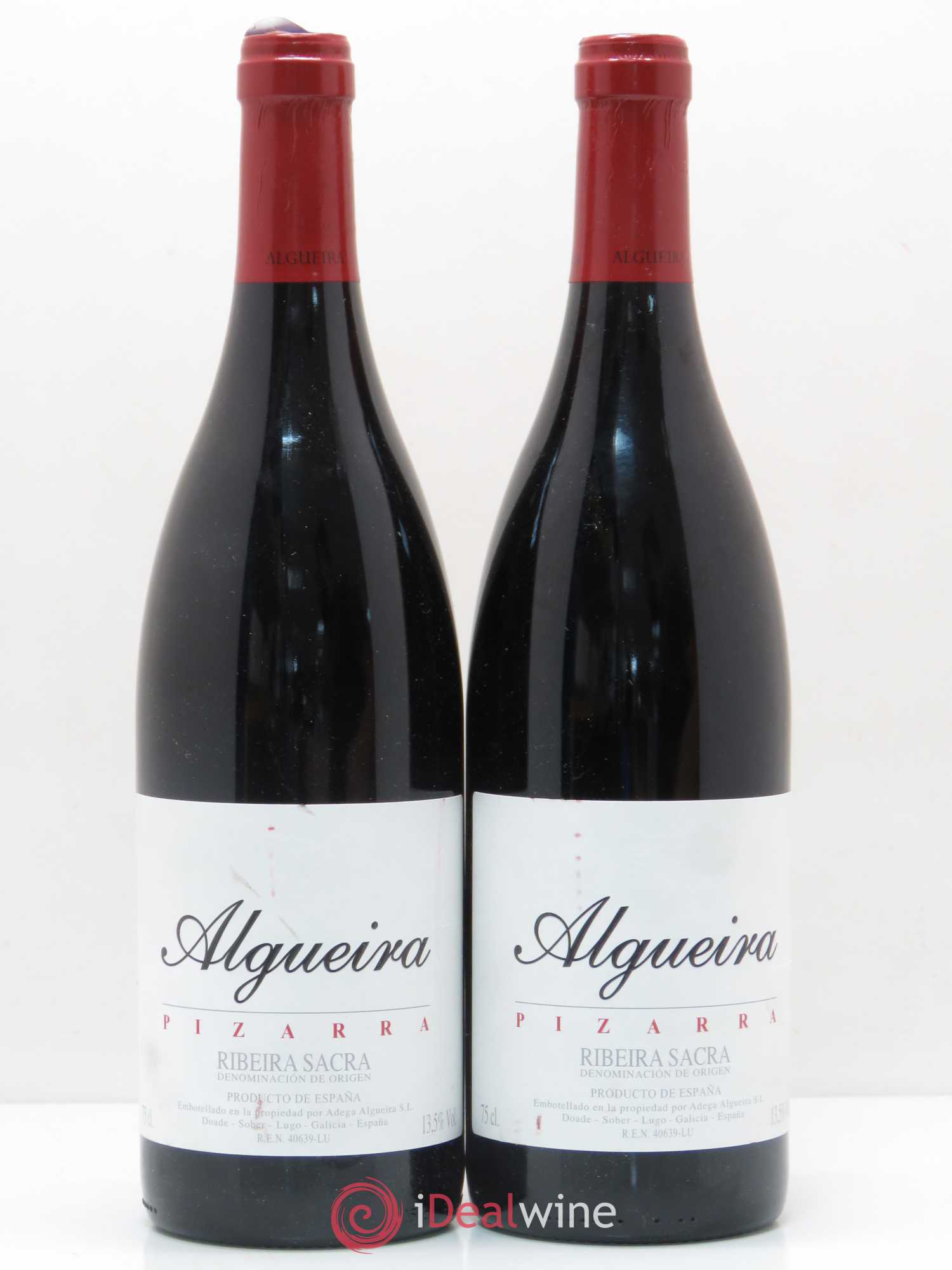 Espagne Algueira Pizarra Ribeira Sacra 2011 - Posten von 2 Flaschen - 0