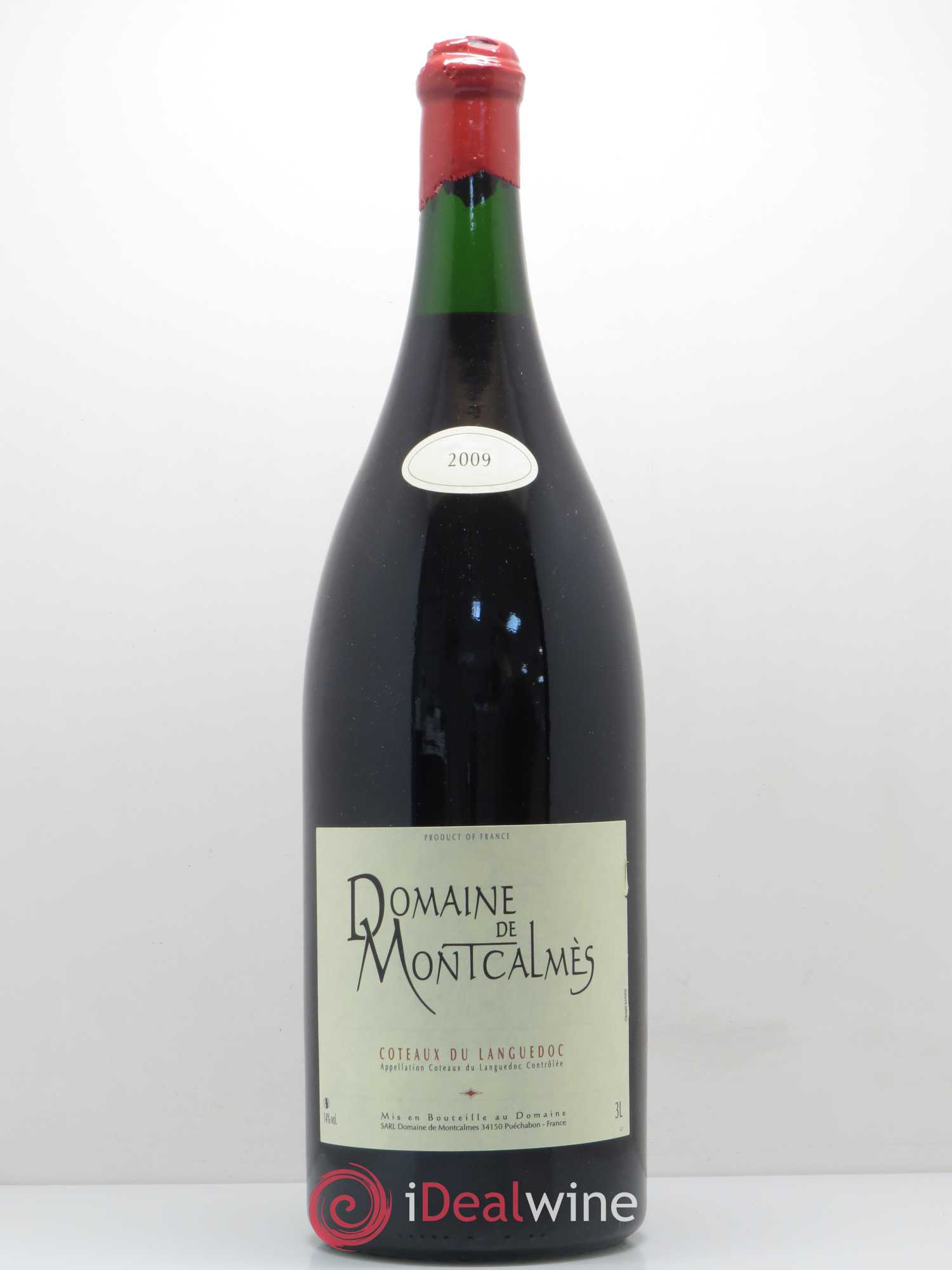 Terrasses du Larzac Domaine de Montcalmès Frédéric Pourtalié 2009 - Lot de 1 double magnum - 0