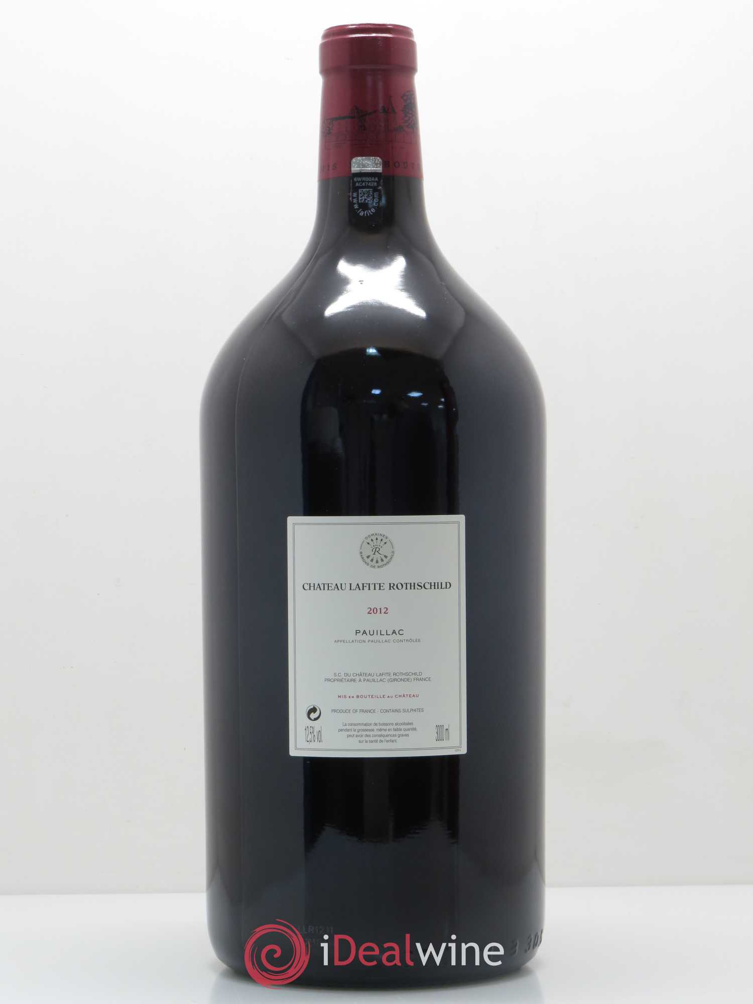 Château Lafite Rothschild 1er Grand Cru Classé 2012 - Posten von 1 Doppel-Magnum - 1