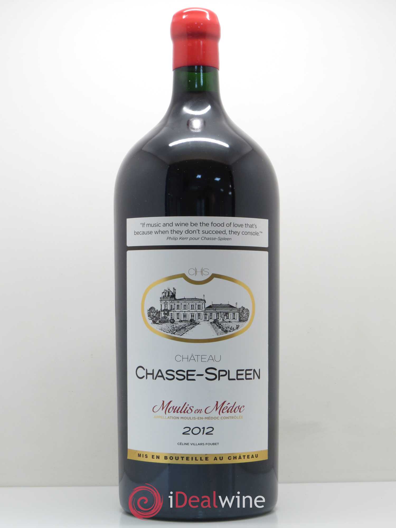 Château Chasse Spleen 2012 - Lot de 1 impériale - 0