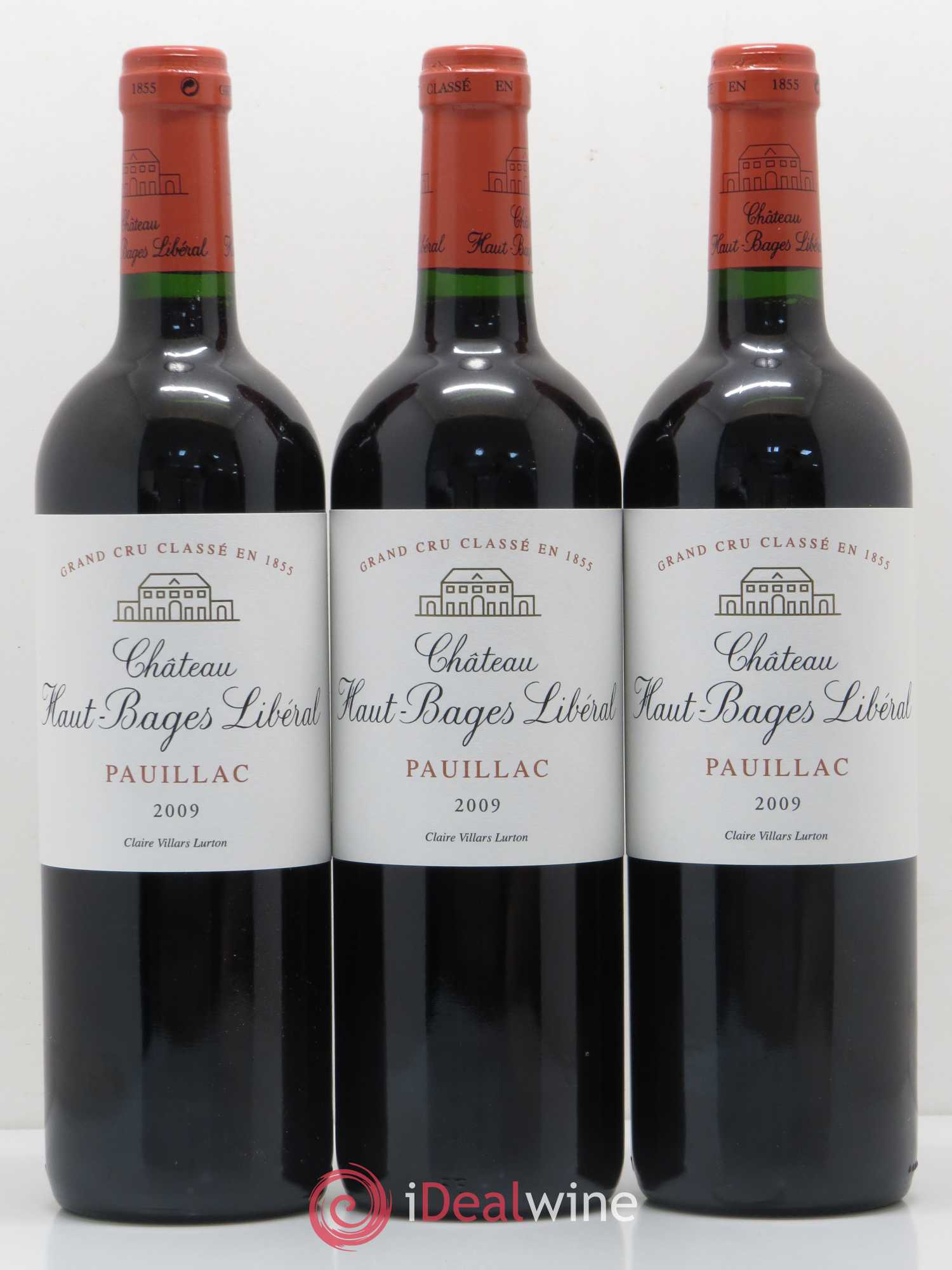 Château Haut Bages Libéral 5ème Grand Cru Classé 2009 - Lot de 6 bouteilles - 1