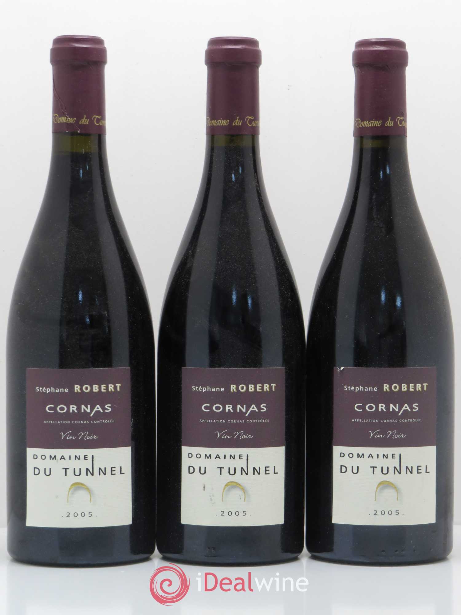Cornas Vin Noir Tunnel (Domaine du) 2005 - Lot de 3 bouteilles - 0