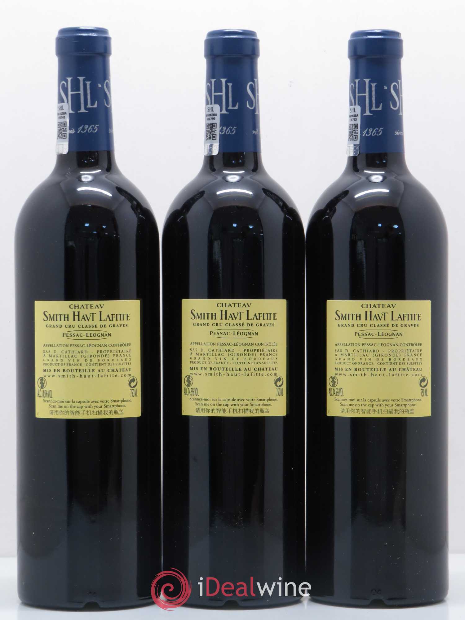 Château Smith Haut Lafitte Cru Classé de Graves 2009 - Lot de 12 bouteilles - 2