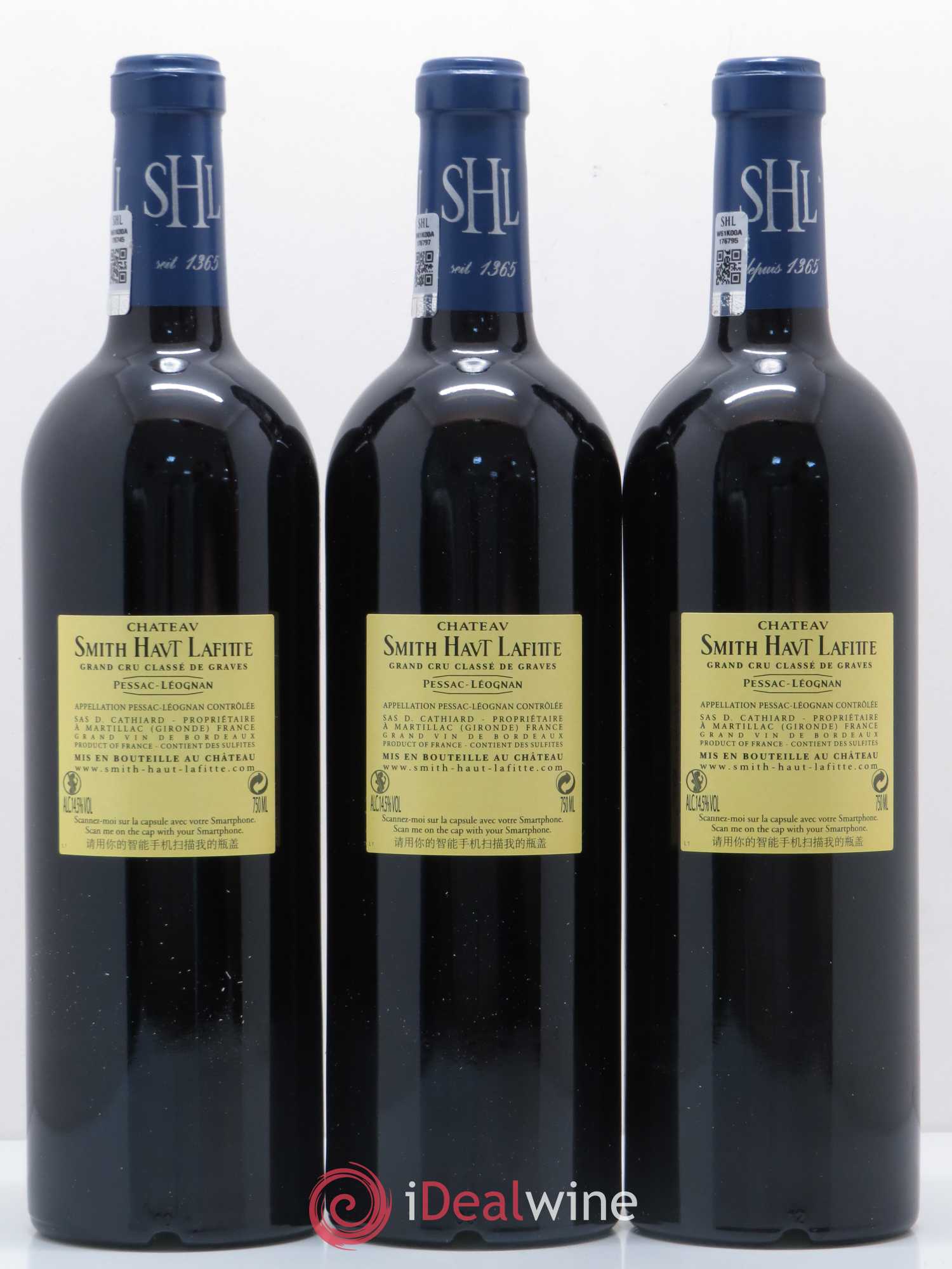 Château Smith Haut Lafitte Cru Classé de Graves 2009 - Lot de 12 bouteilles - 6