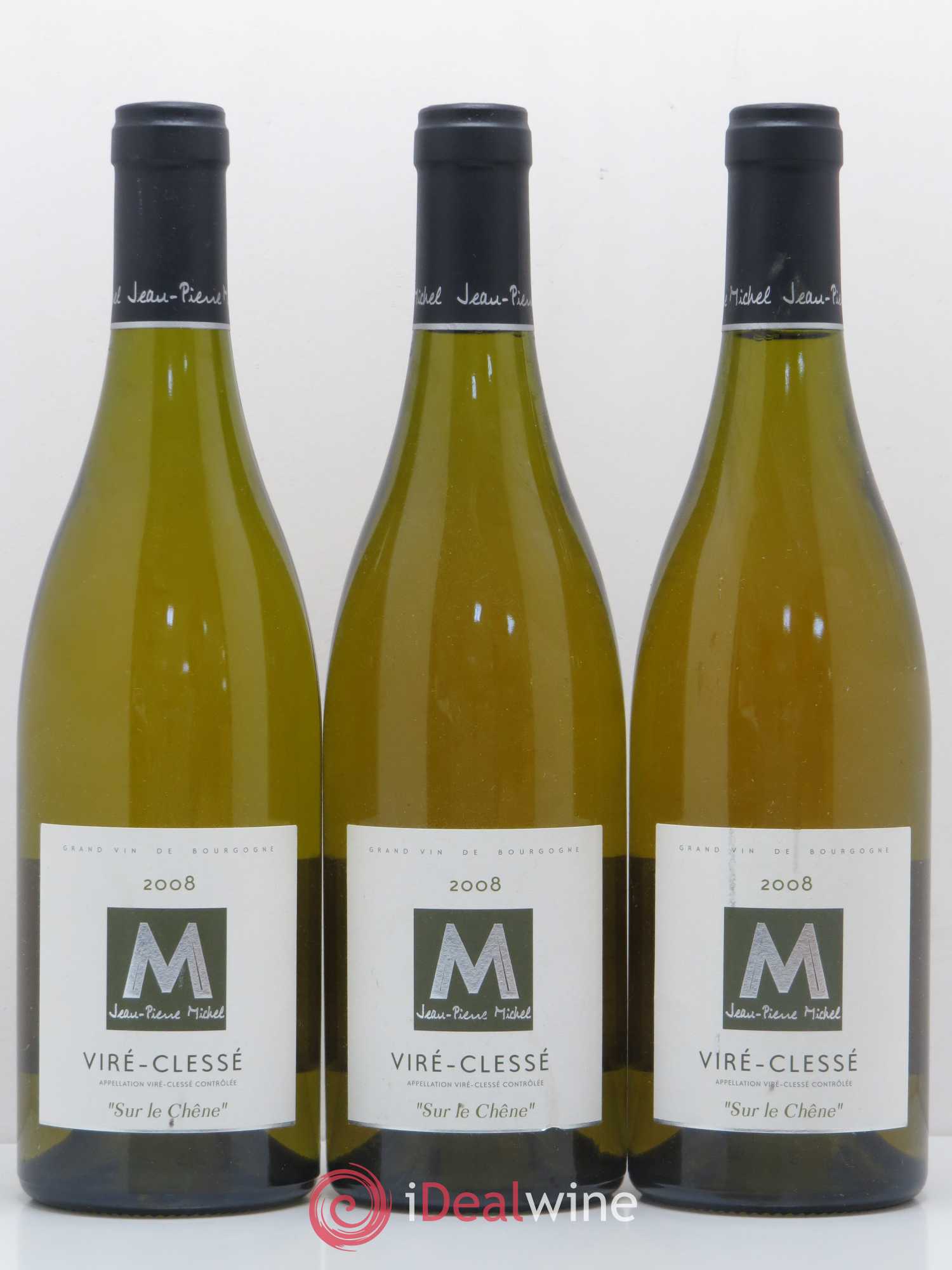 Viré-Clessé Sur le Chene Jean Pierre Michel (sans prix de réserve) 2008 - Posten von 6 Flaschen - 1