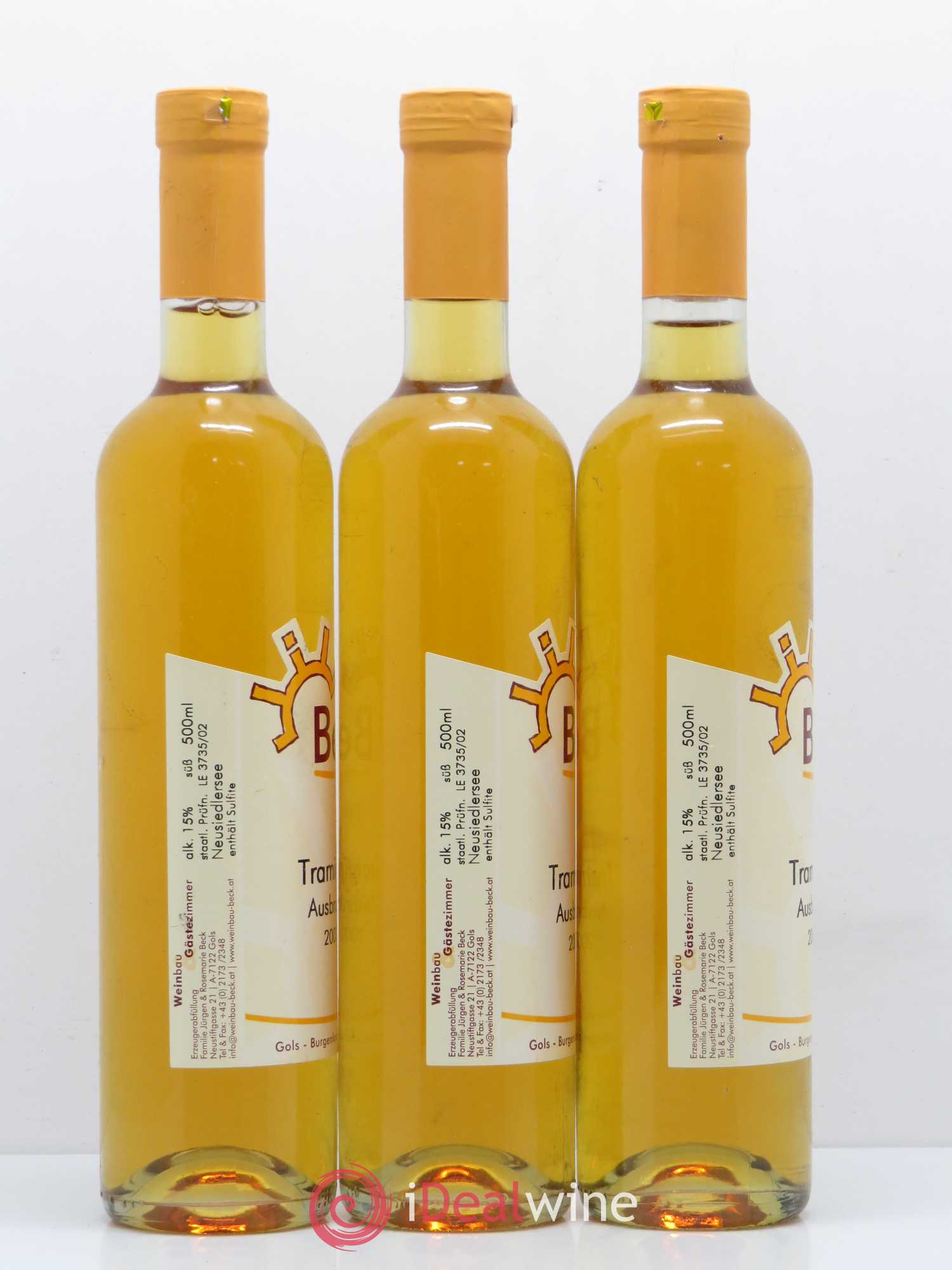 Autriche 2001 - Posten von 6 Flaschen - 2