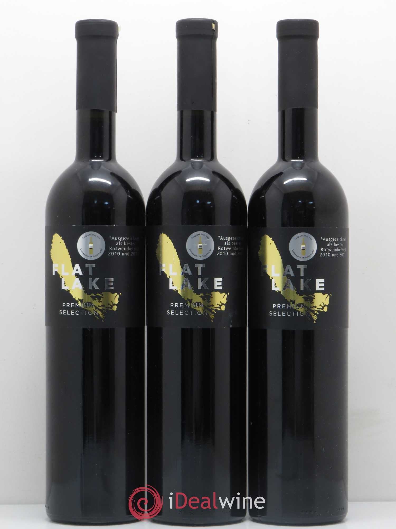 Autriche Flat Lake Rotwein Cuvee Premium selection 2010 - Lot of 3 bottles - 0