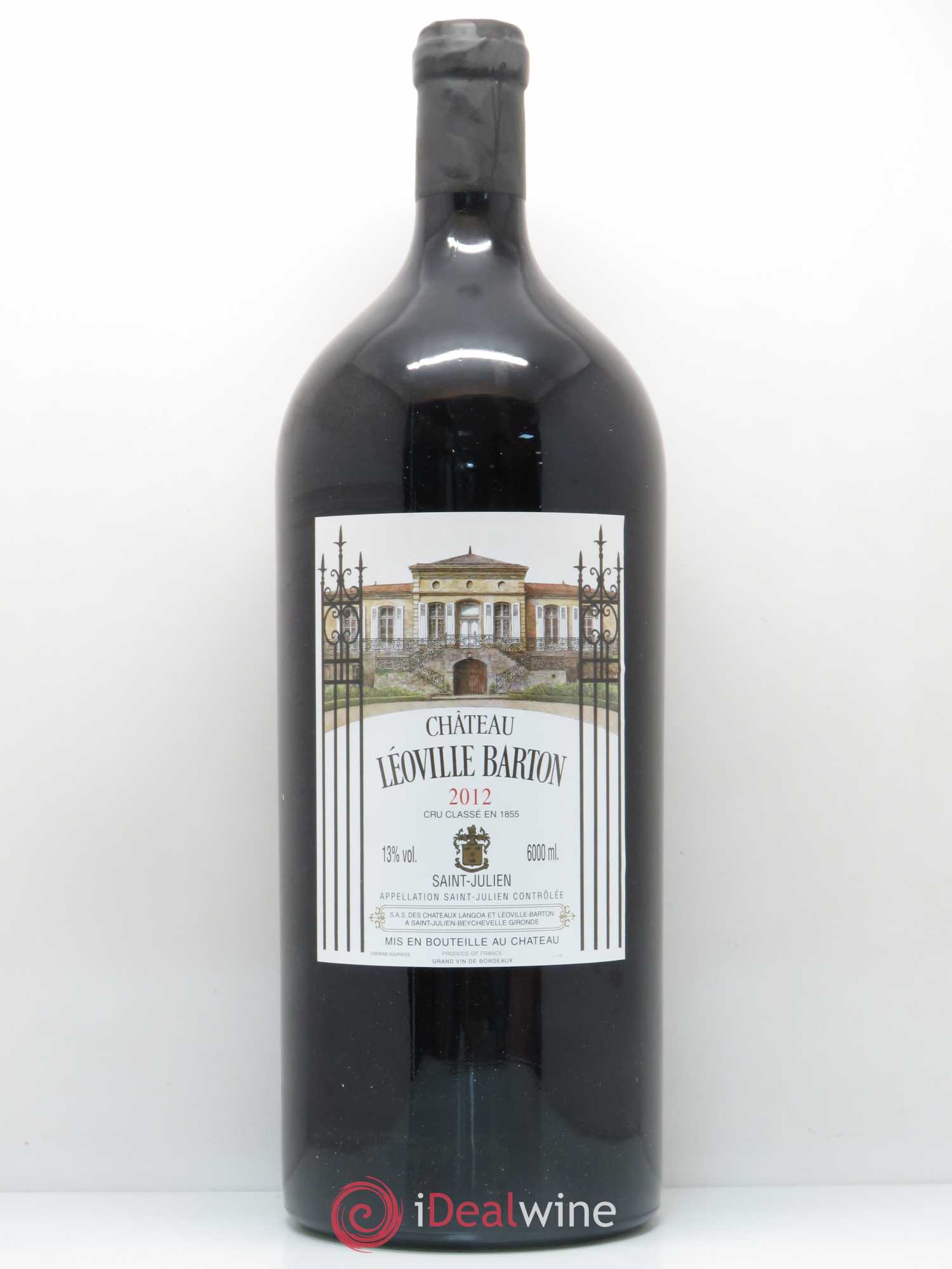 Château Léoville Barton 2ème Grand Cru Classé 2012 - Lot de 1 impériale - 0