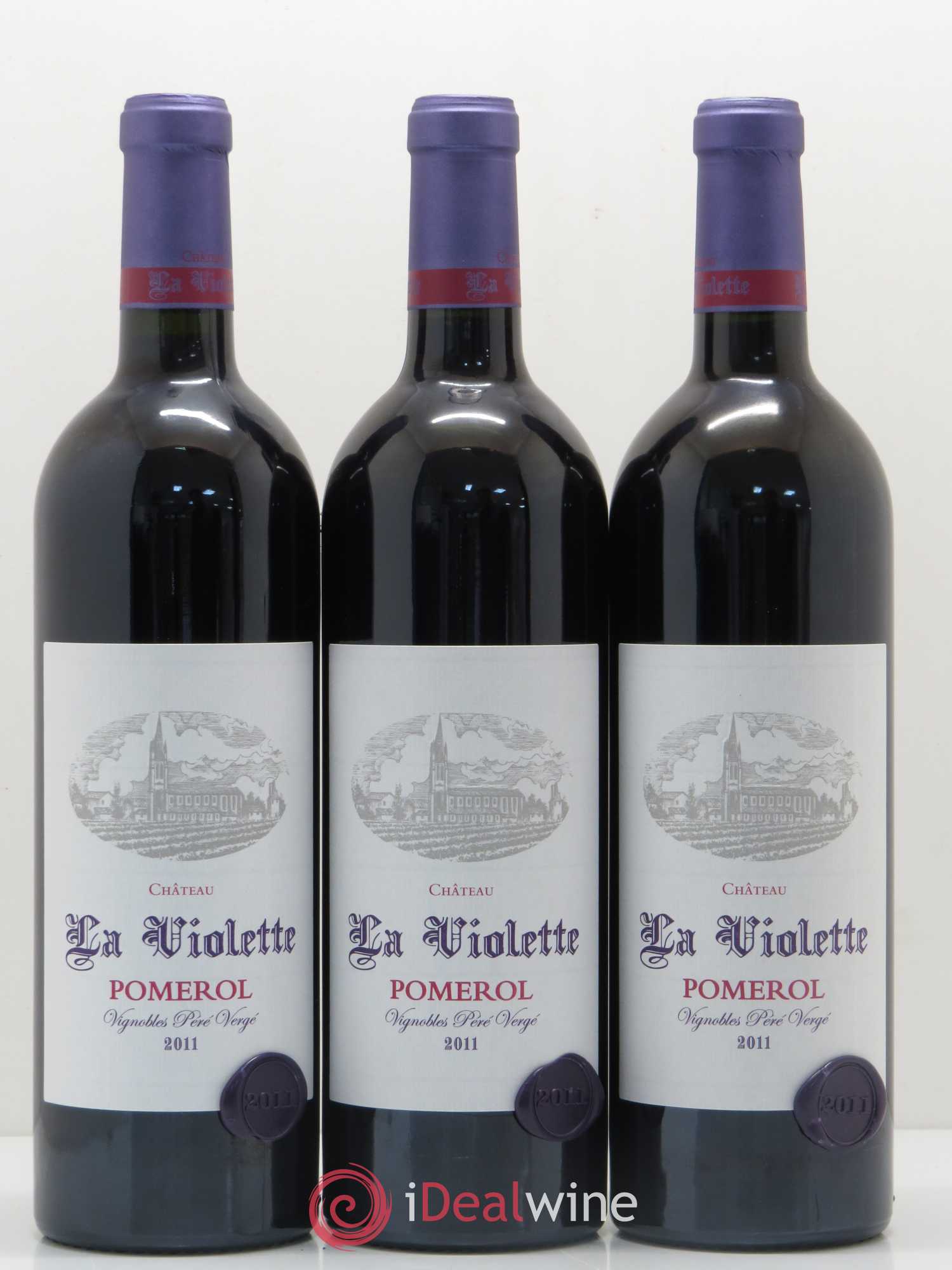 Château la Violette 2011 - Lot de 3 bouteilles - 0