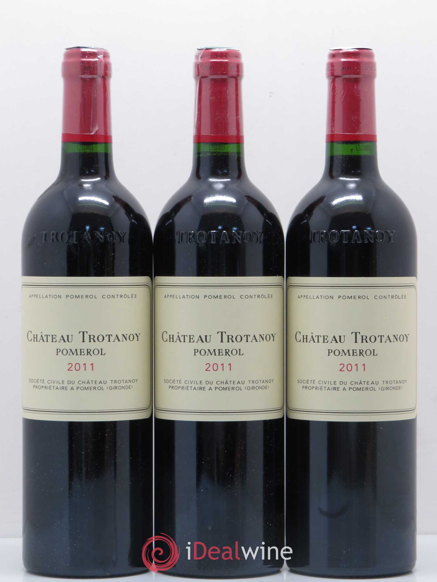 Château Trotanoy 2011 - Lot de 3 bouteilles - 0