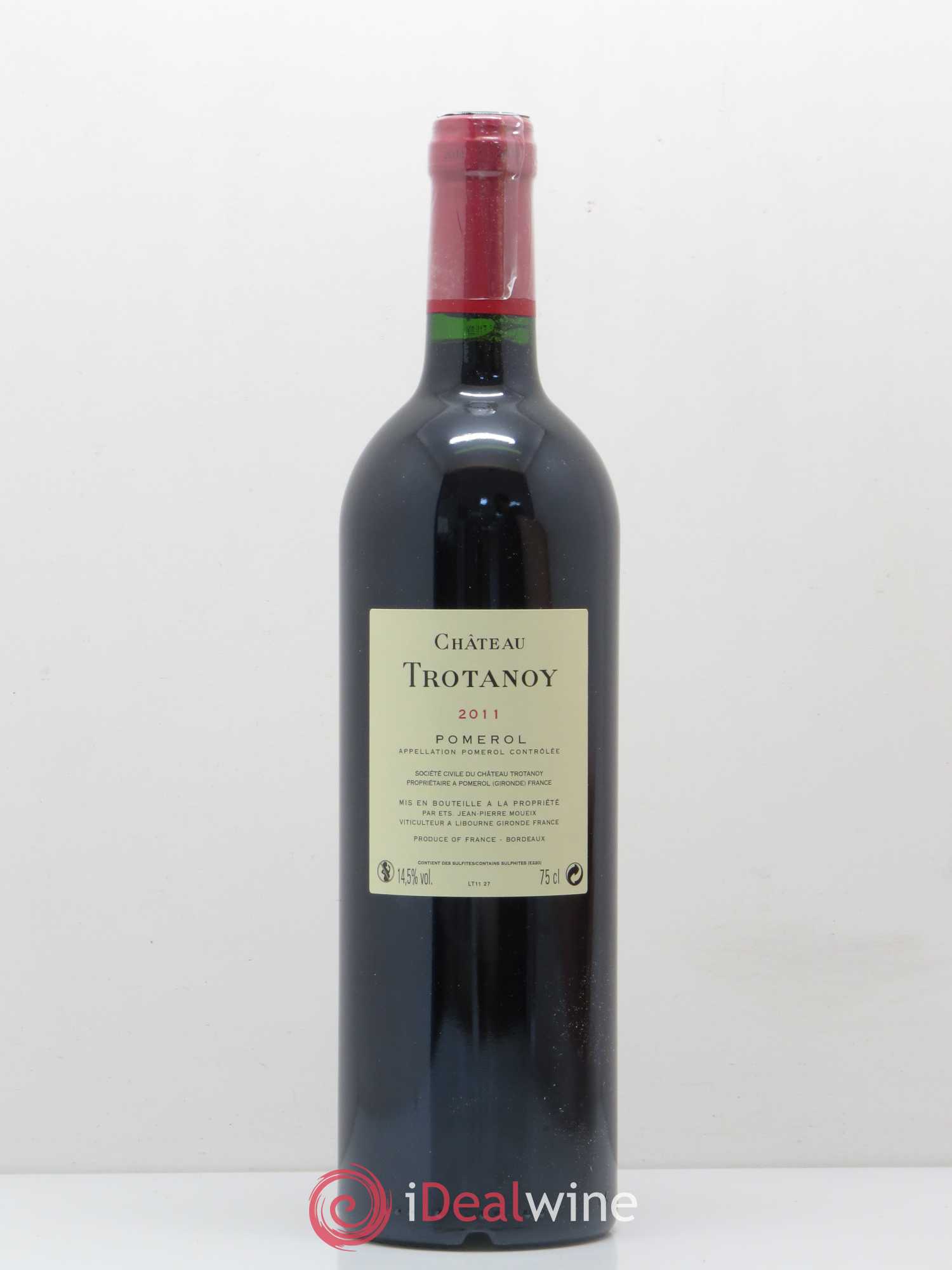 Château Trotanoy 2011 - Lot de 1 bouteille - 1
