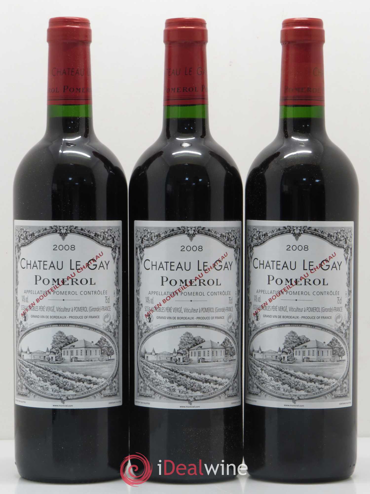 Château Le Gay 2008 - Lot de 6 bouteilles - 2