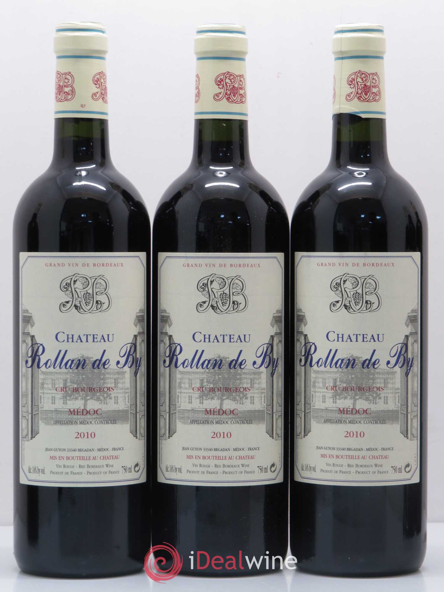 Château Rollan de By Cru Bourgeois 2010 - Lot de 6 bouteilles - 1