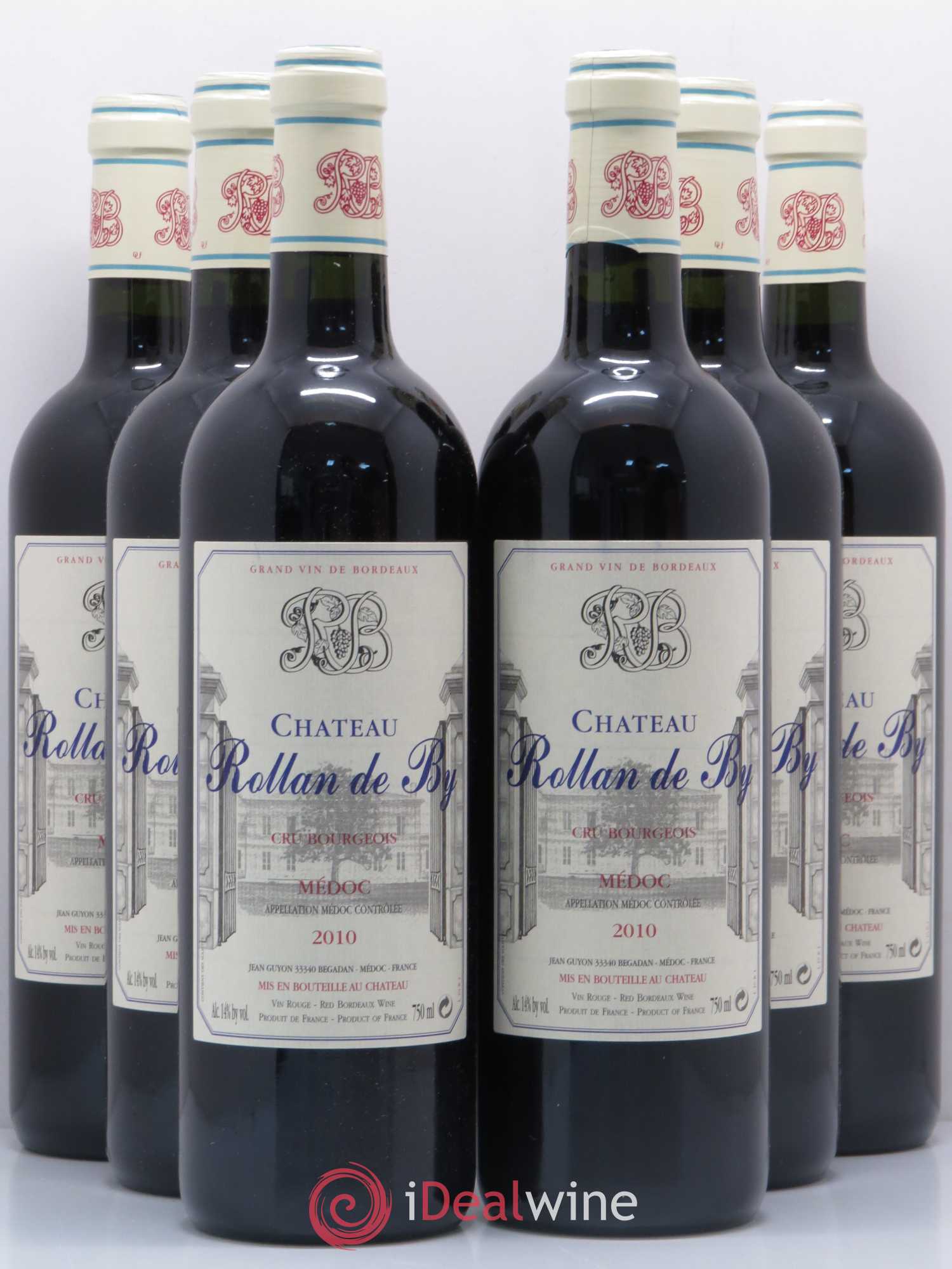 Château Rollan de By Cru Bourgeois 2010 - Lot de 6 bouteilles - 0