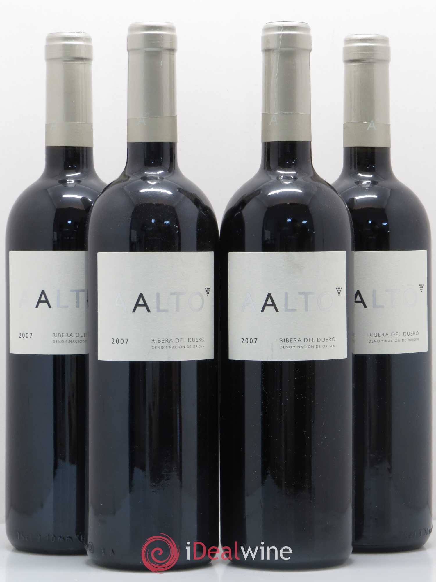 Ribera Del Duero DO Aalto Bodegas y Vinedos Aalto 2007 - Lot de 4 bouteilles - 0
