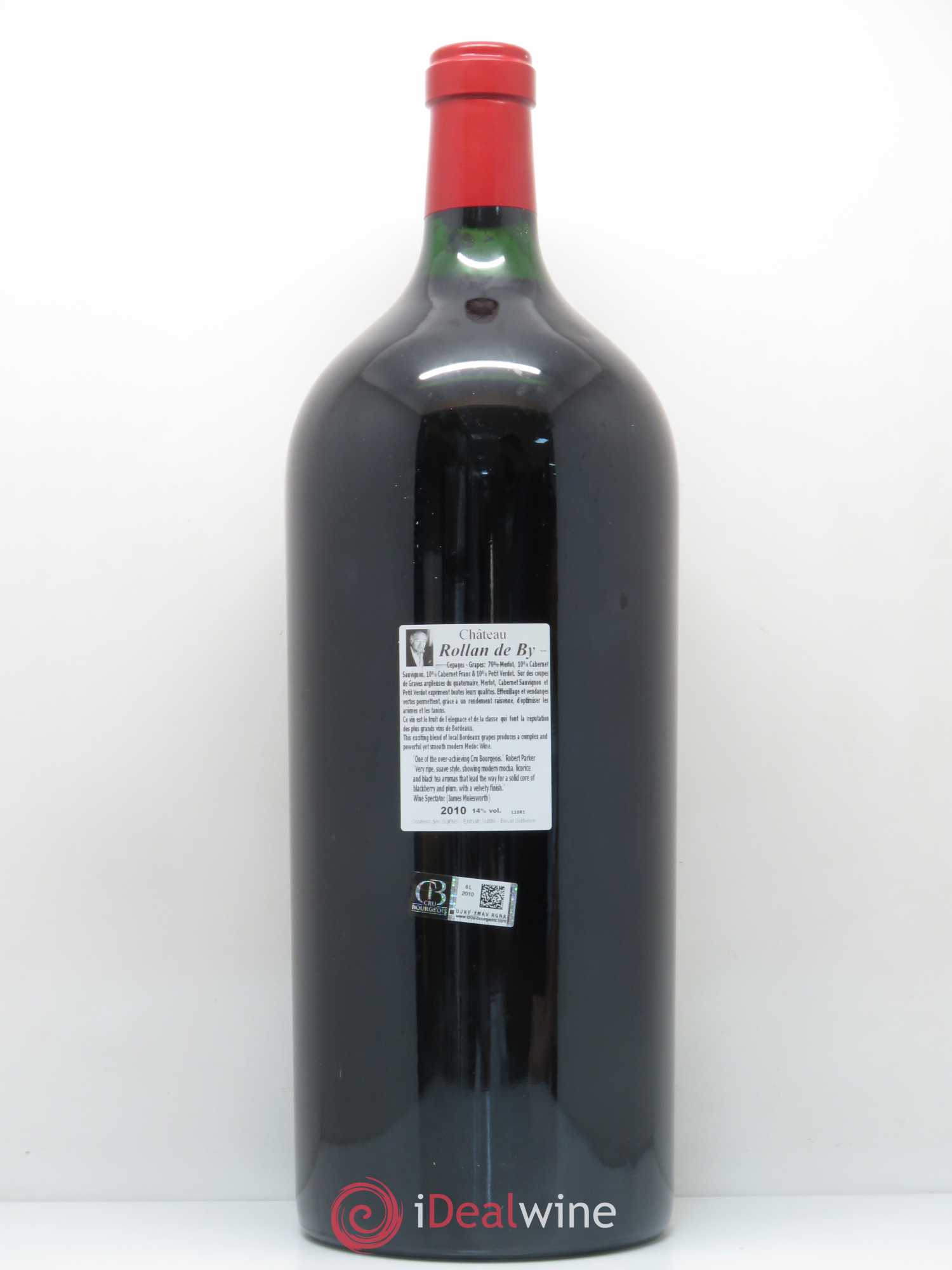 Château Rollan de By Cru Bourgeois 2010 - Lot de 1 impériale - 1