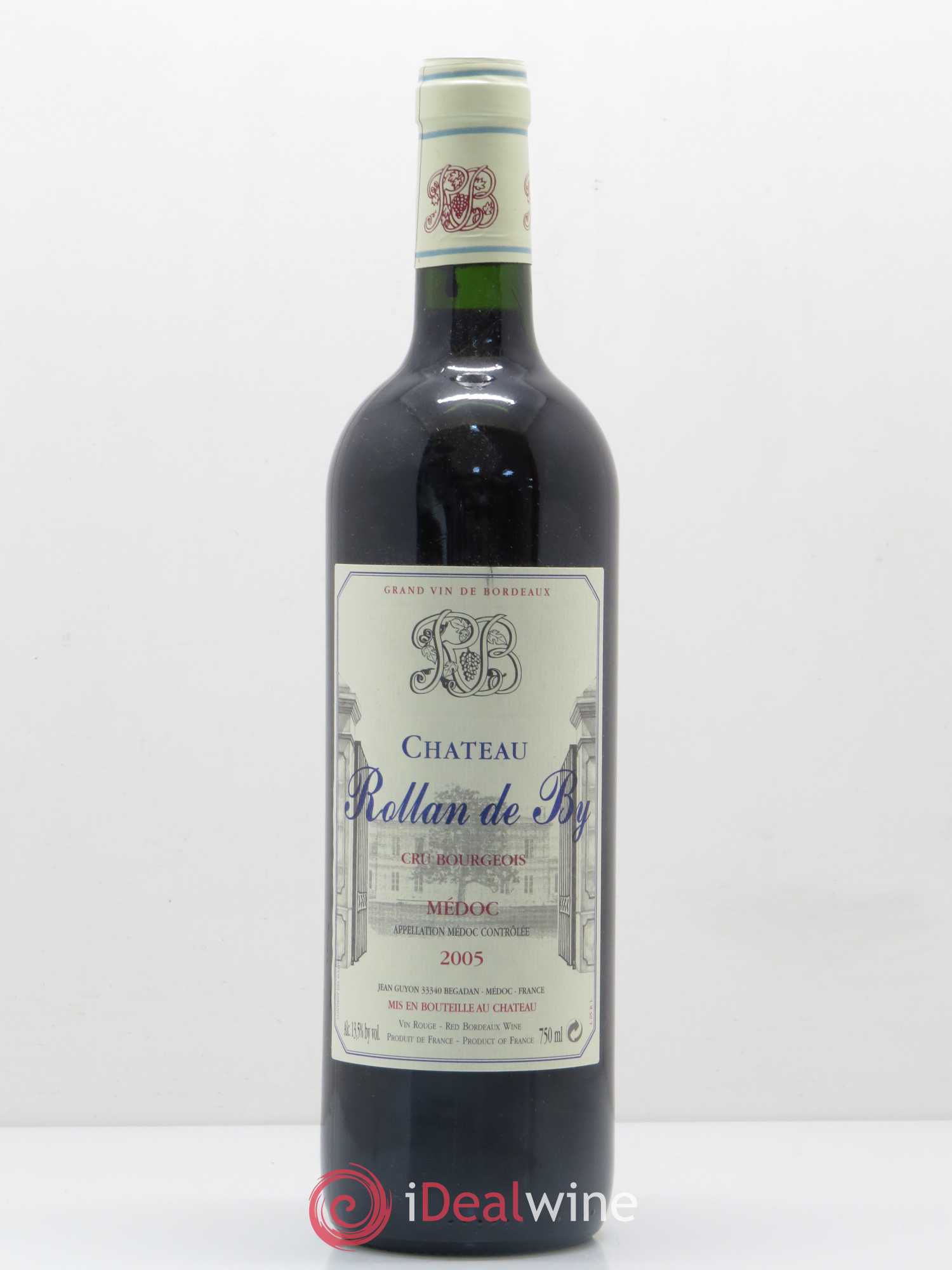 Château Rollan de By Cru Bourgeois 2005 - Lot de 1 bouteille - 0