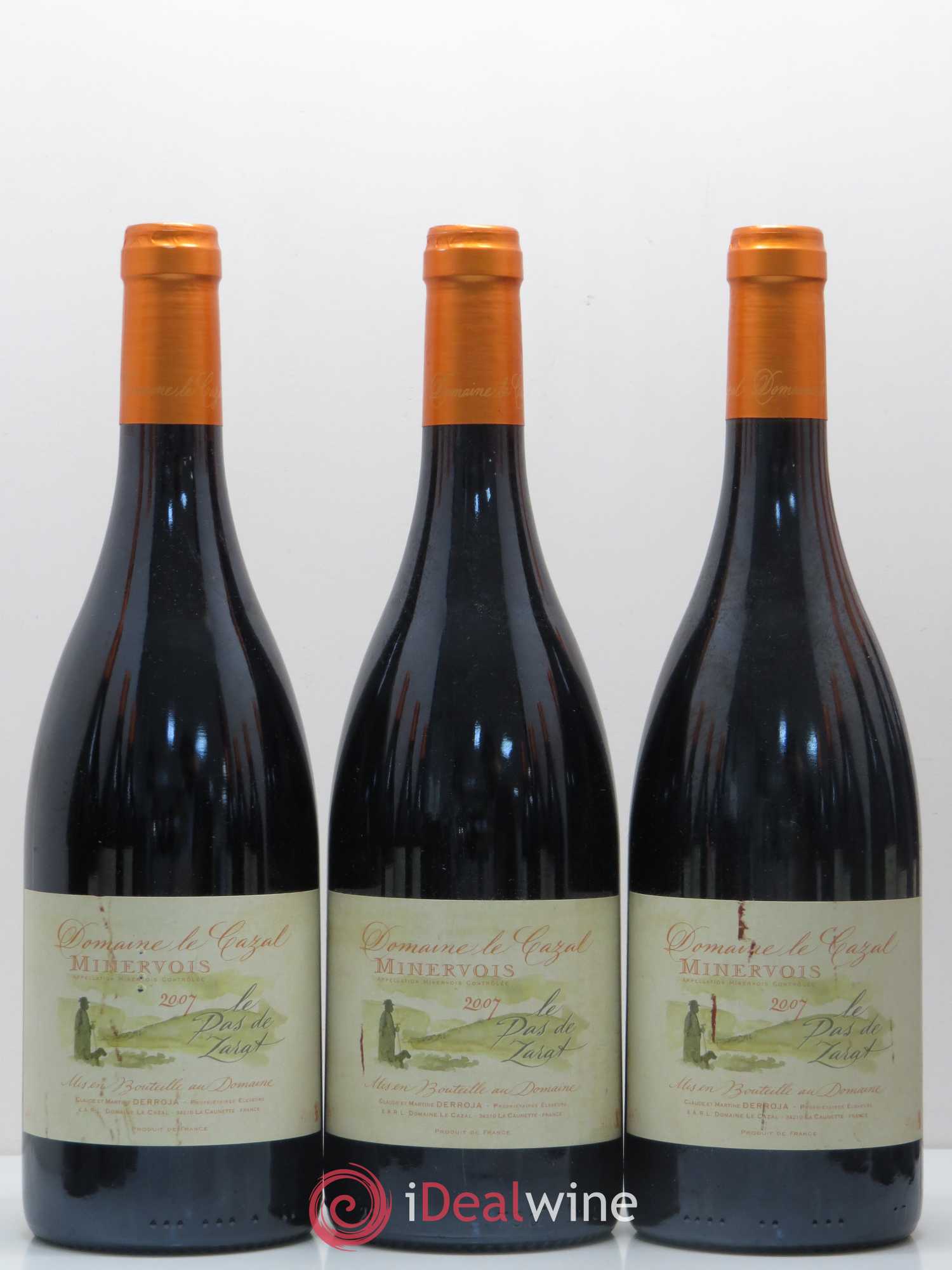 Minervois Domaine de Cazal 2007 - Posten von 12 Flaschen - 1