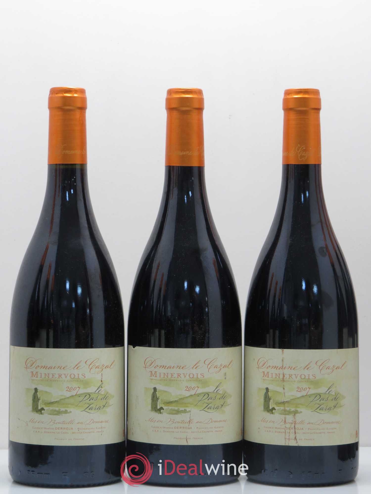Minervois Domaine de Cazal 2007 - Posten von 12 Flaschen - 2