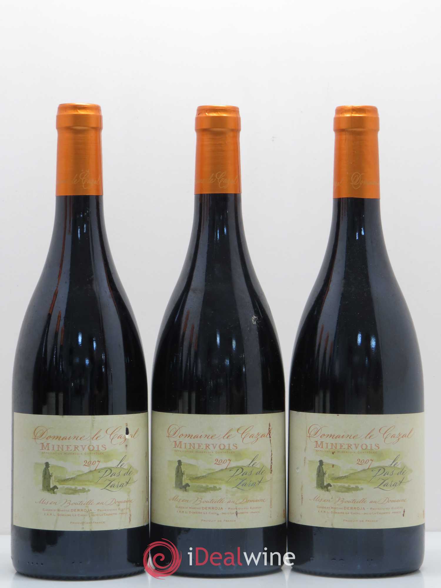 Minervois Domaine de Cazal 2007 - Posten von 12 Flaschen - 3
