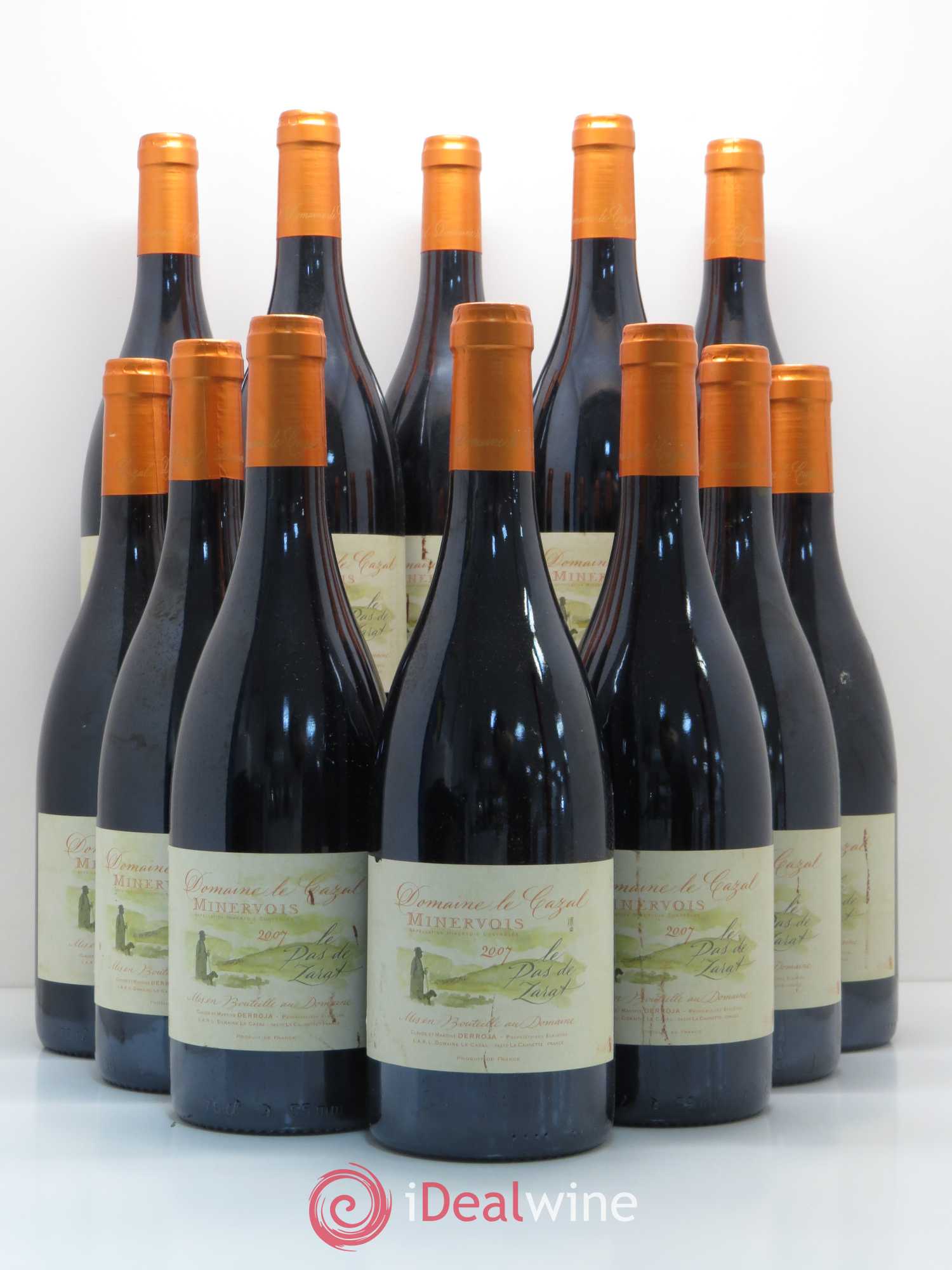 Minervois Domaine de Cazal 2007 - Posten von 12 Flaschen - 0