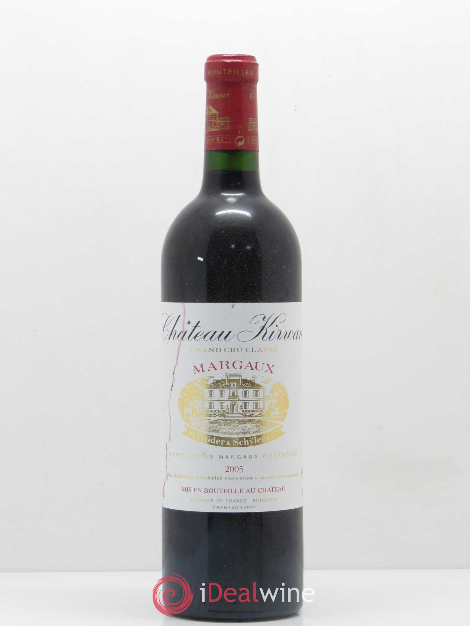 Château Kirwan 3ème Grand Cru Classé 2005 - Lot de 1 bouteille - 0