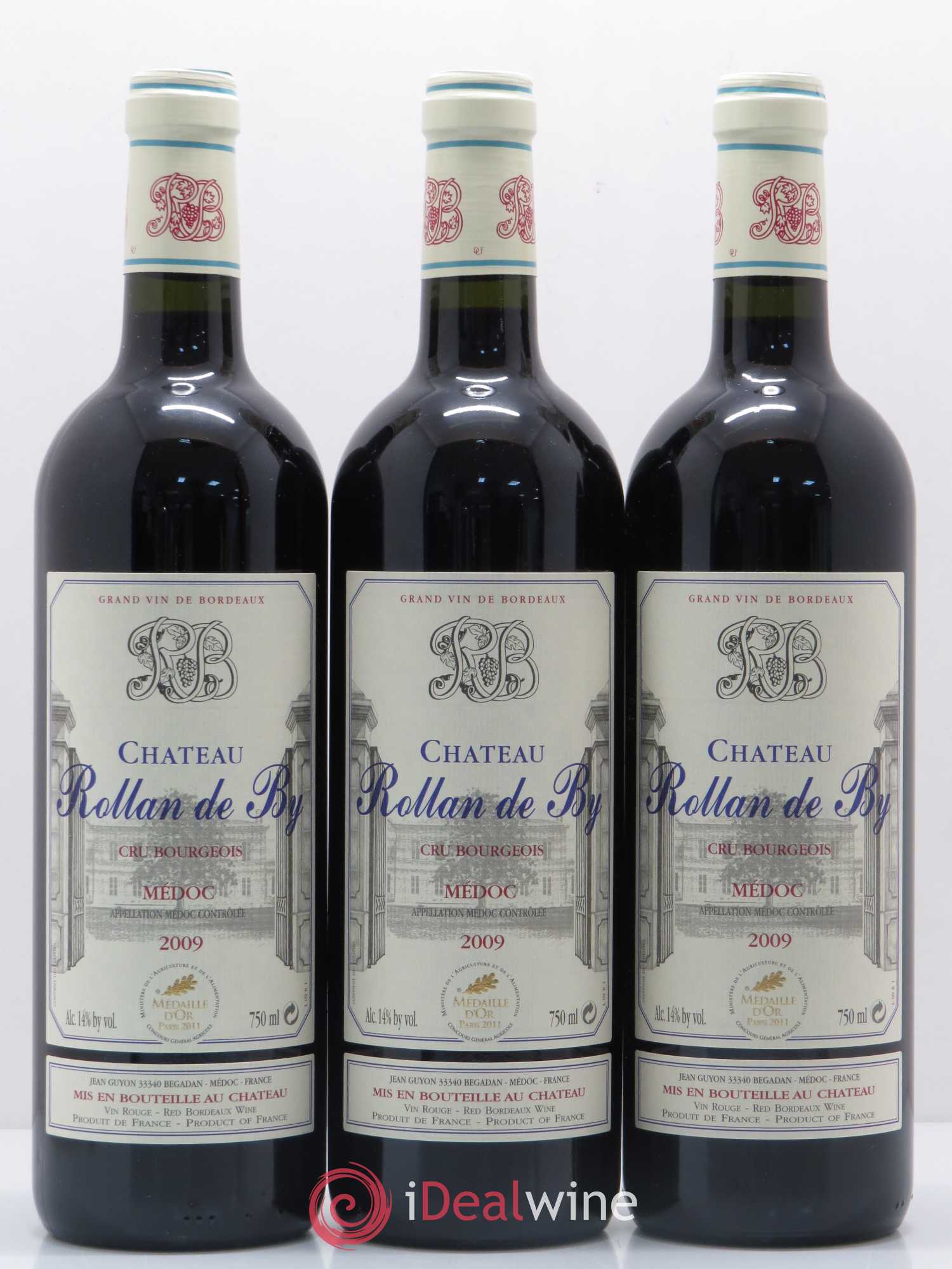 Château Rollan de By Cru Bourgeois 2009 - Lot de 12 bouteilles - 2