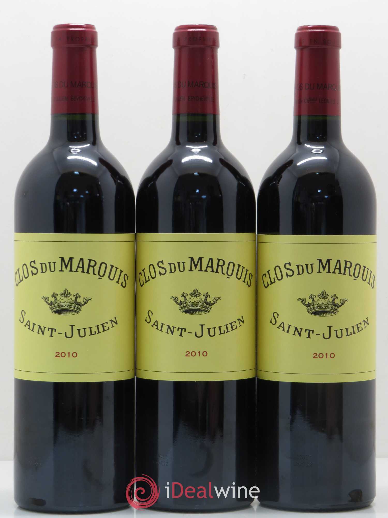Clos du Marquis 2010 - Lot de 6 bouteilles - 1