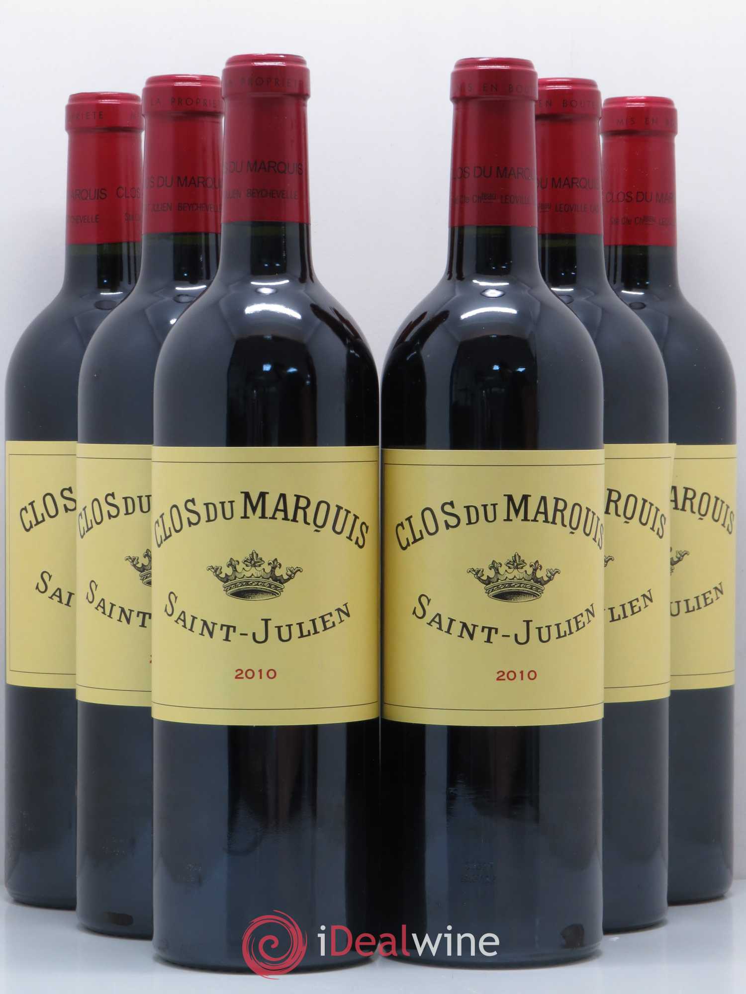 Clos du Marquis 2010 - Lot de 6 bouteilles - 0