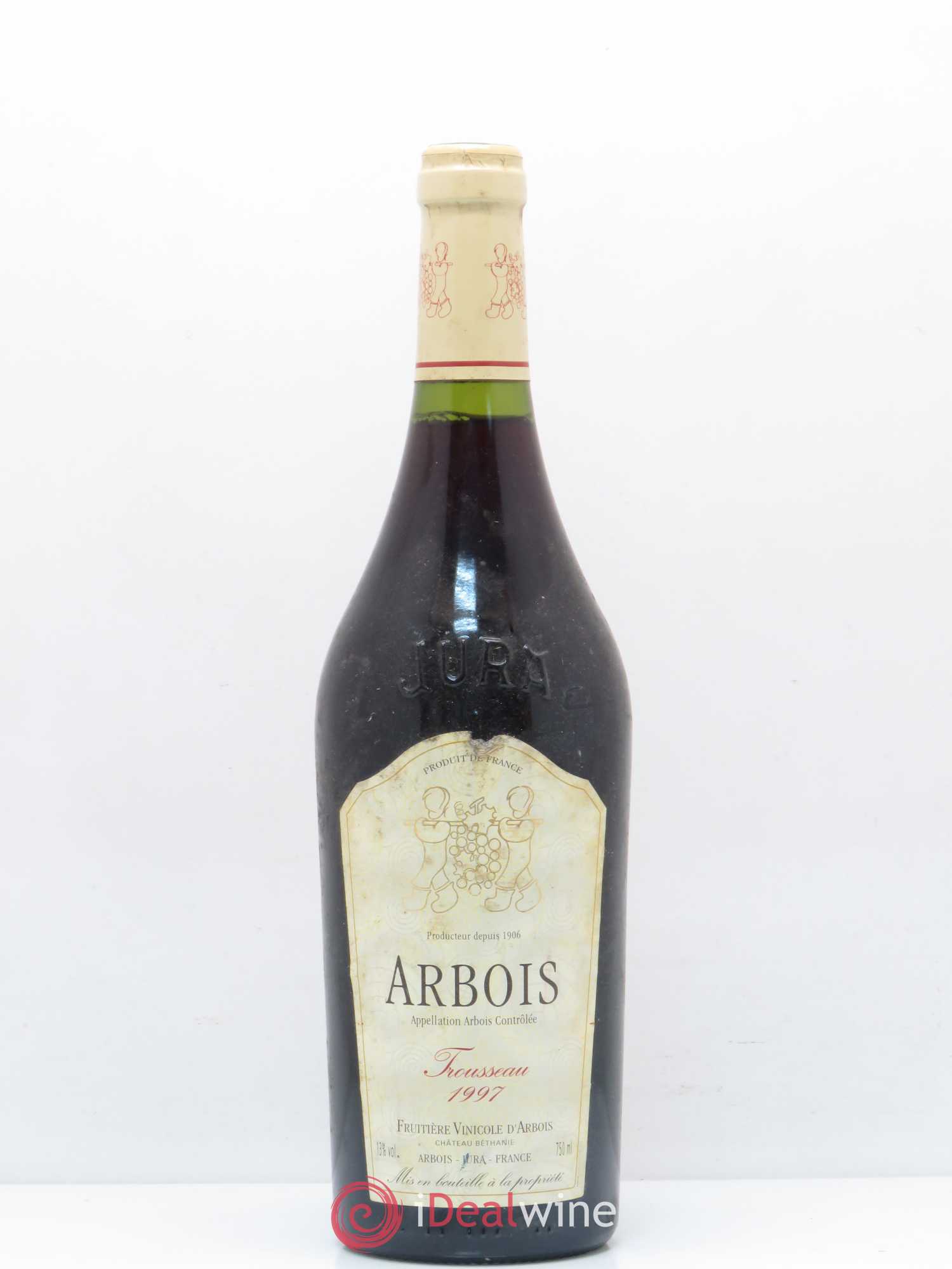Arbois cuvée Trousseau Fruitiere Vinicole d'Arbois 1997 - Posten von 1 Flasche - 0