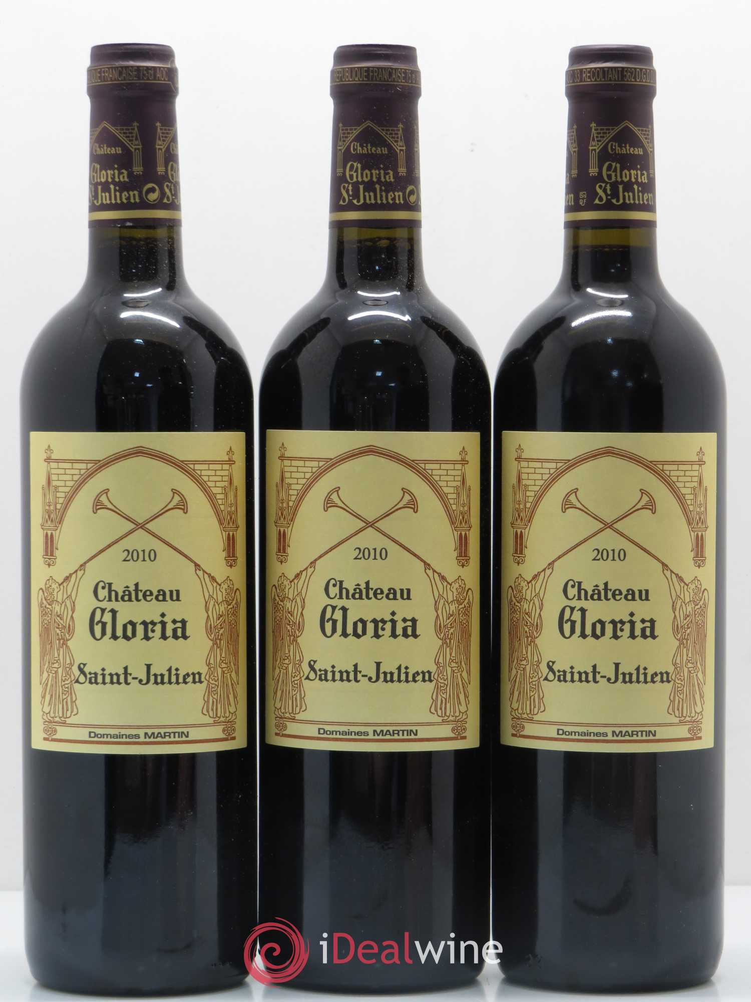 Château Gloria 2010 - Lot de 6 bouteilles - 1