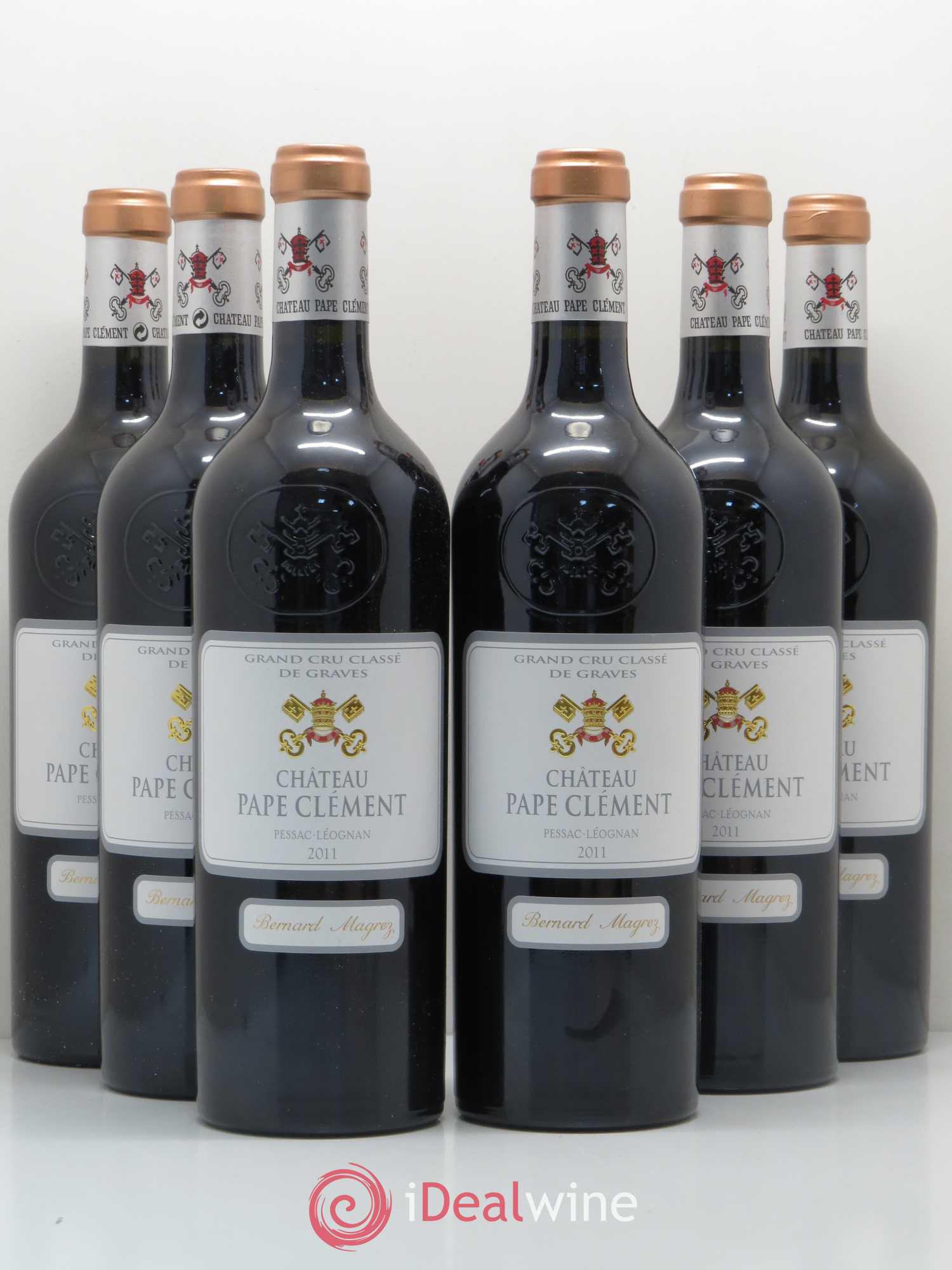 Château Pape Clément Cru Classé de Graves 2011 - Lot de 6 bouteilles - 0