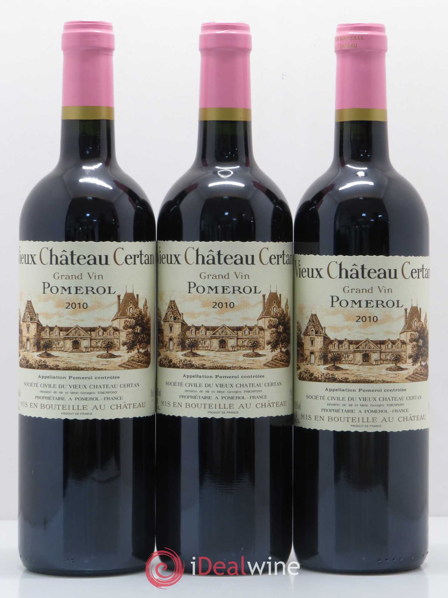 Vieux Château Certan 2010 - Lot de 6 bouteilles - 2