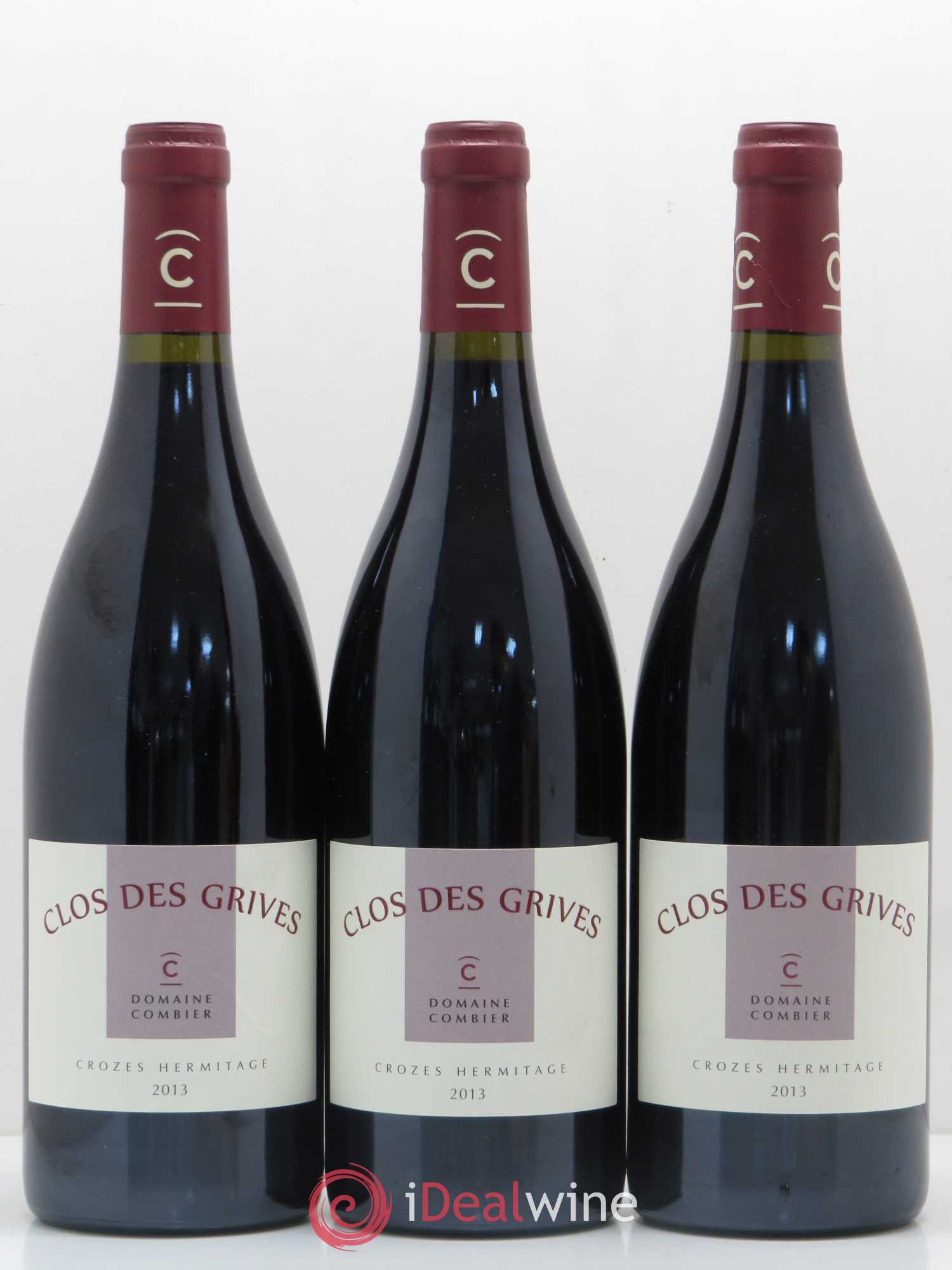 Crozes-Hermitage Clos des Grives Combier 2013 - Lot de 12 bouteilles - 1