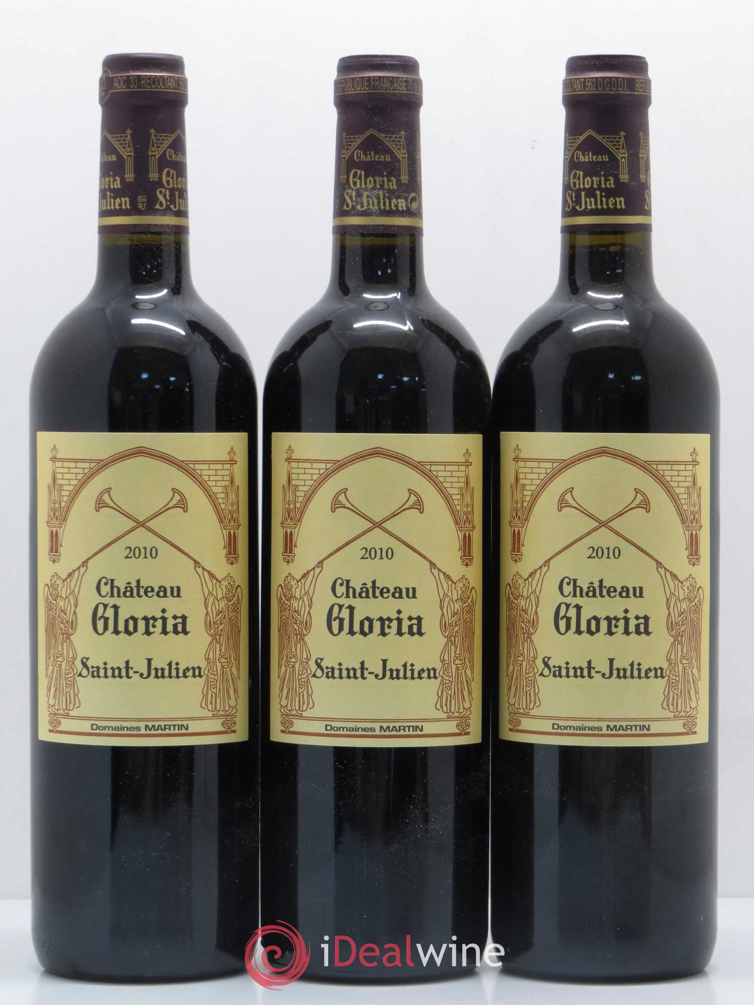 Château Gloria 2010 - Lot de 6 bouteilles - 1
