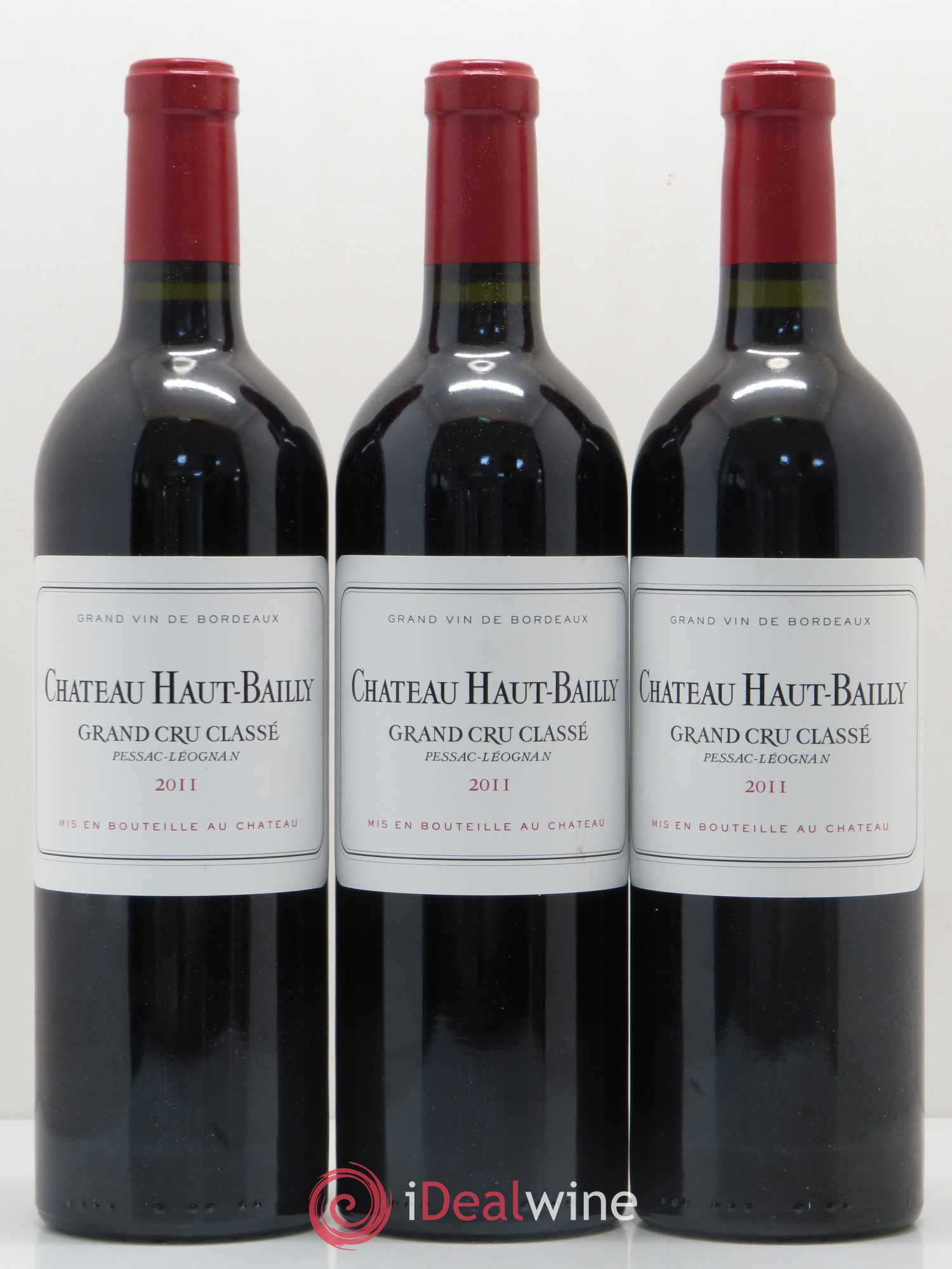 Château Haut-Bailly Cru Classé de Graves 2011 - Lot de 12 bouteilles - 1