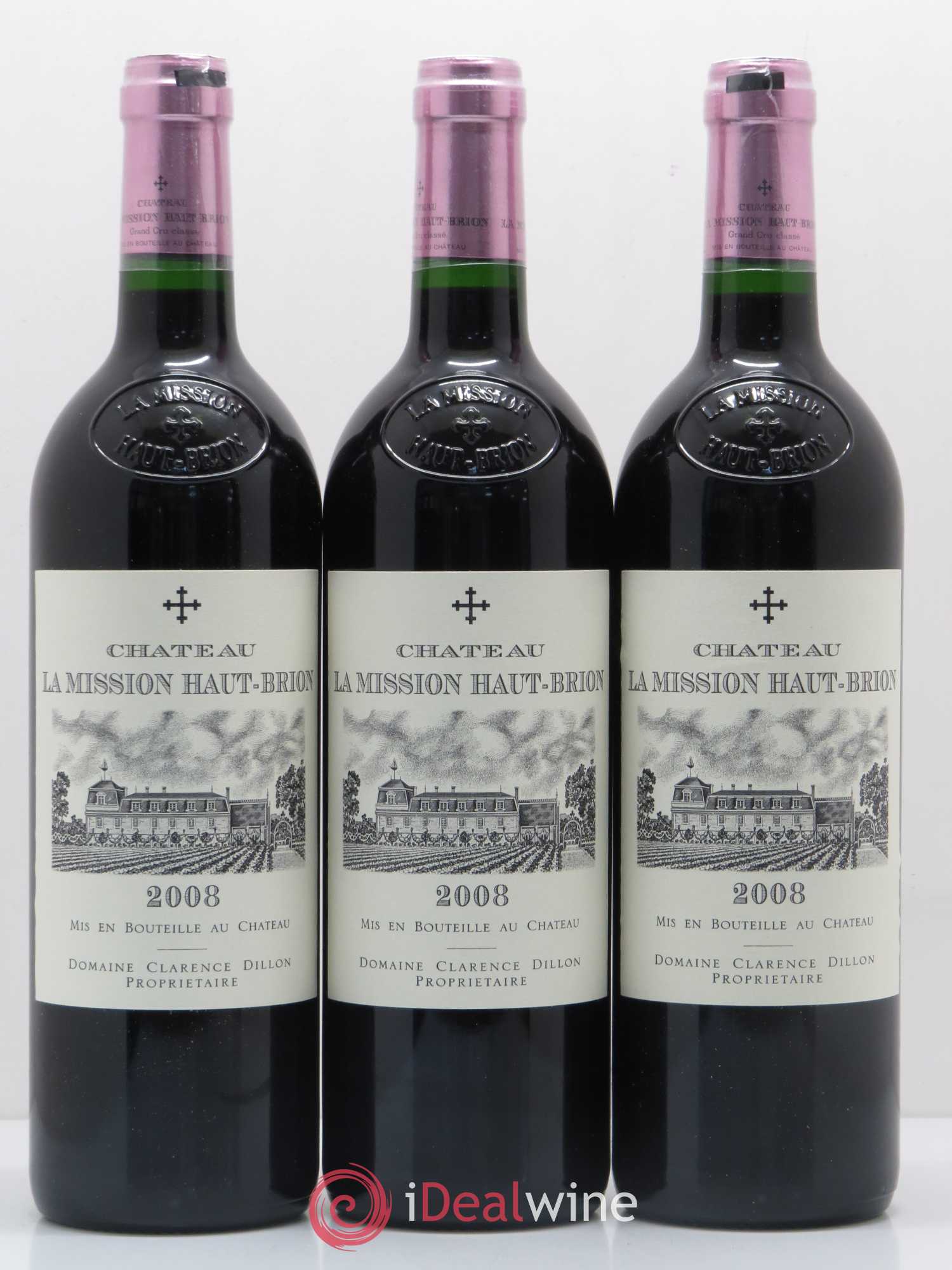 Château la Mission Haut-Brion Cru Classé de Graves 2008 - Lot de 12 bouteilles - 3
