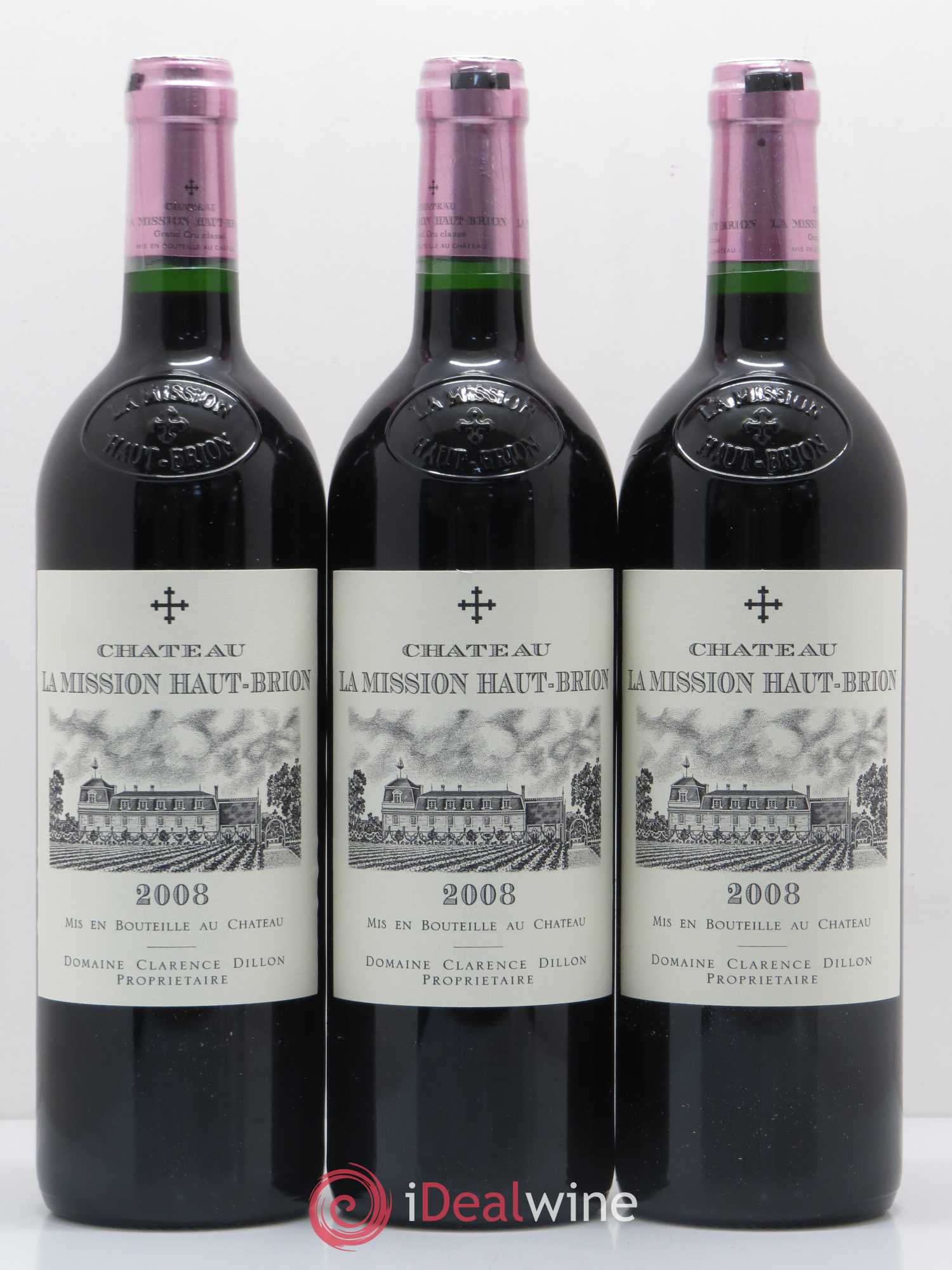Château la Mission Haut-Brion Cru Classé de Graves 2008 - Lot de 12 bouteilles - 5