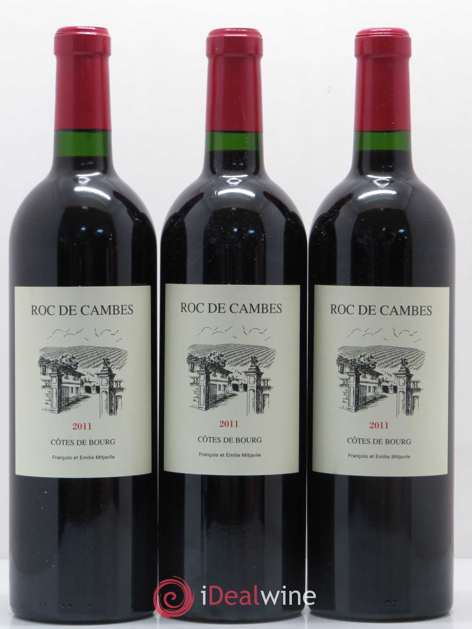 Roc de Cambes 2011 - Lot of 12 bottles - 1
