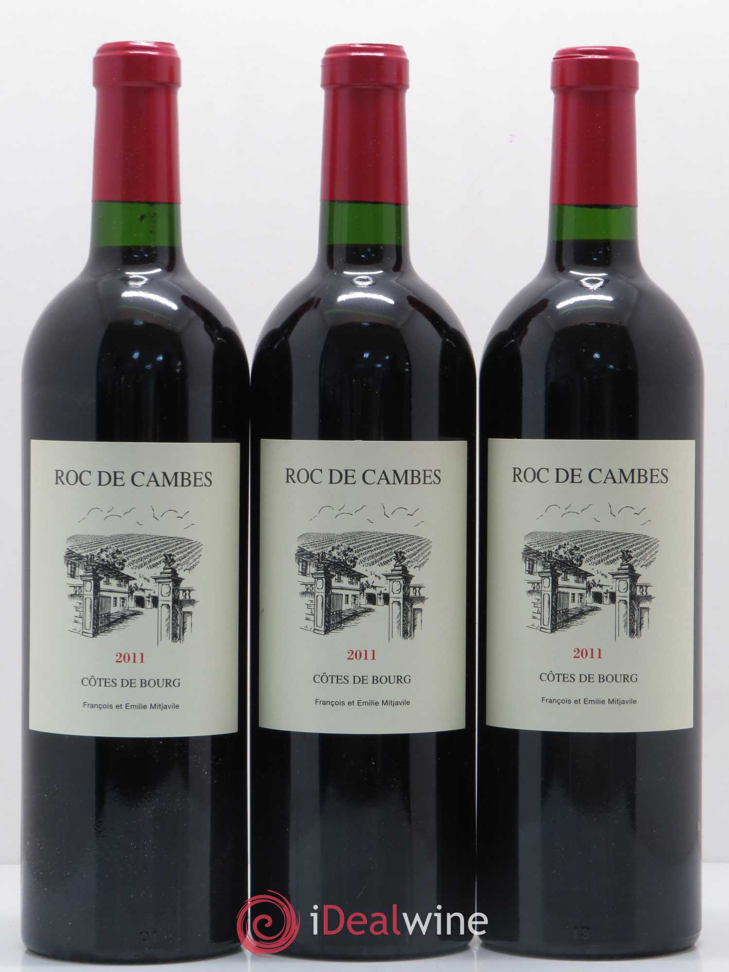 Roc de Cambes 2011 - Lot of 12 bottles - 4