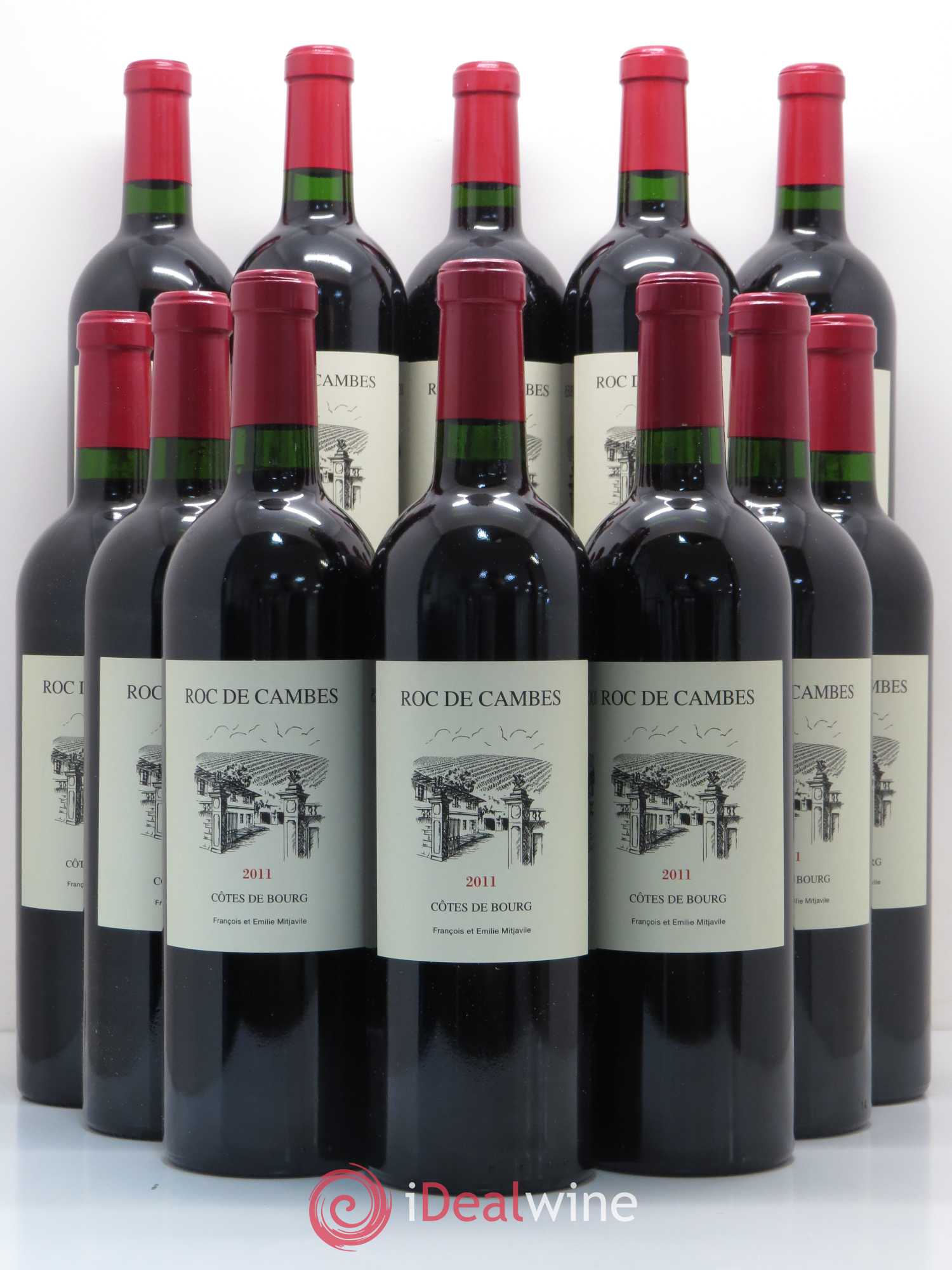 Roc de Cambes 2011 - Lot of 12 bottles - 0