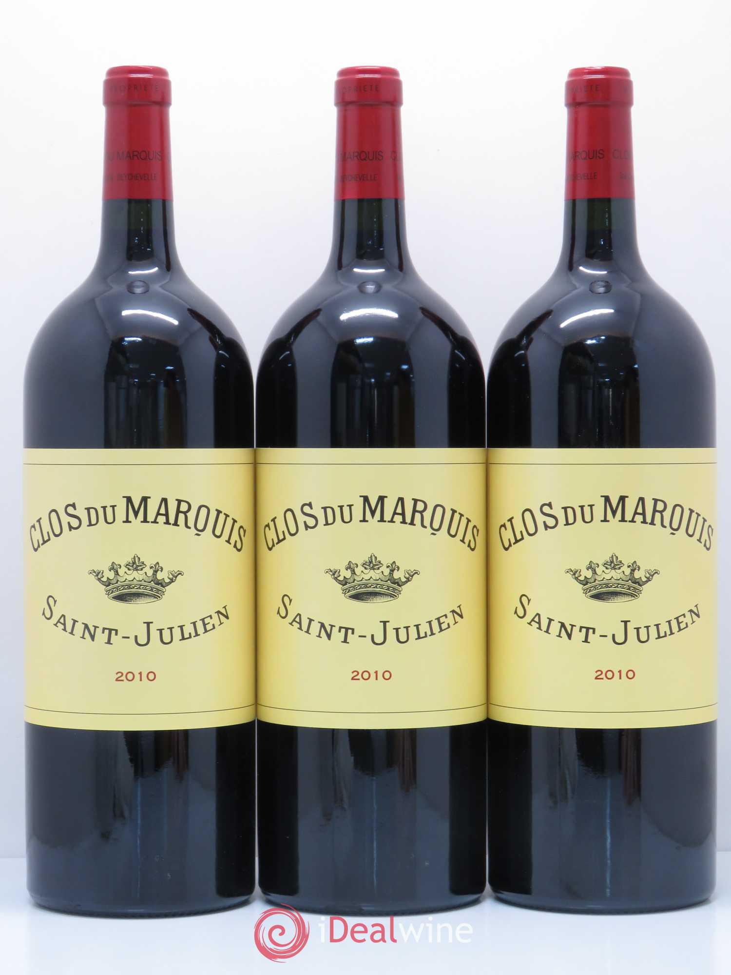 Clos du Marquis 2010 - Lot de 3 magnums - 0
