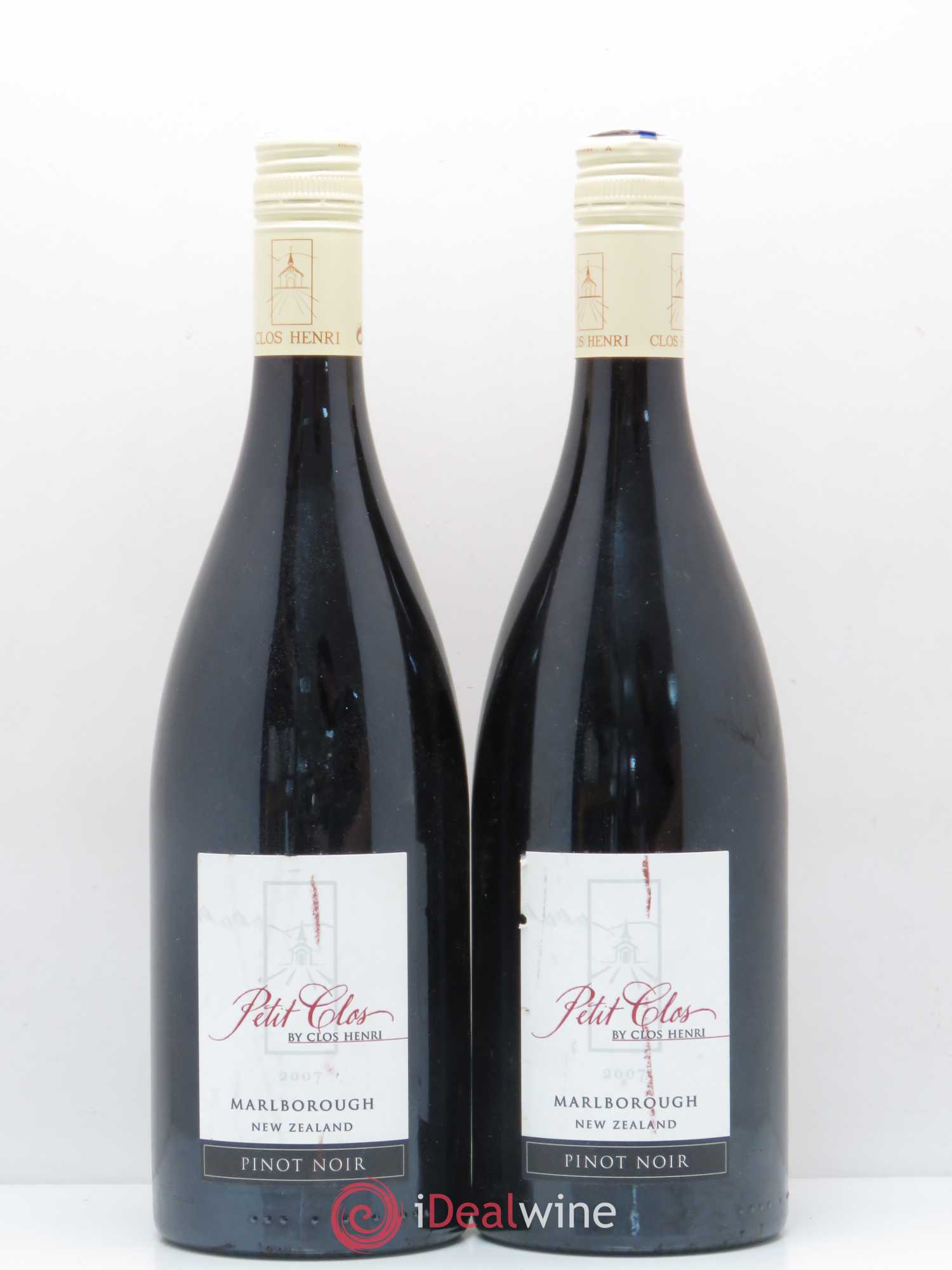 Nouvelle Zélande Marlborough Petit Clos Clos Henri 2007 - Posten von 2 Flaschen - 0