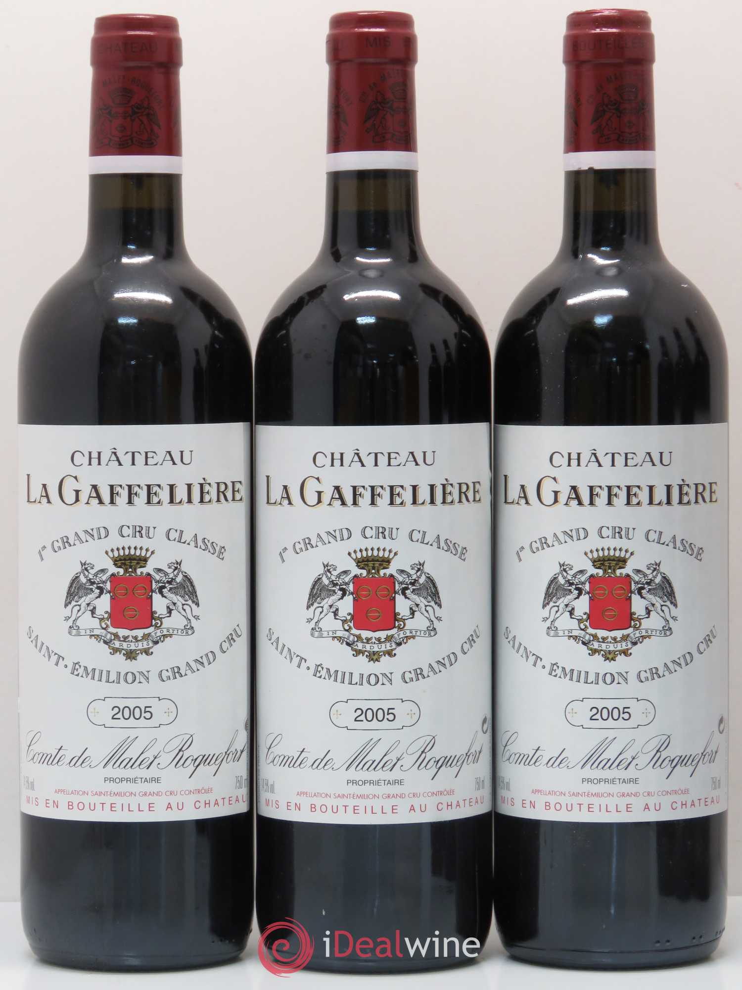 Château la Gaffelière 1er Grand Cru Classé B 2005 - Lot de 6 bouteilles - 1