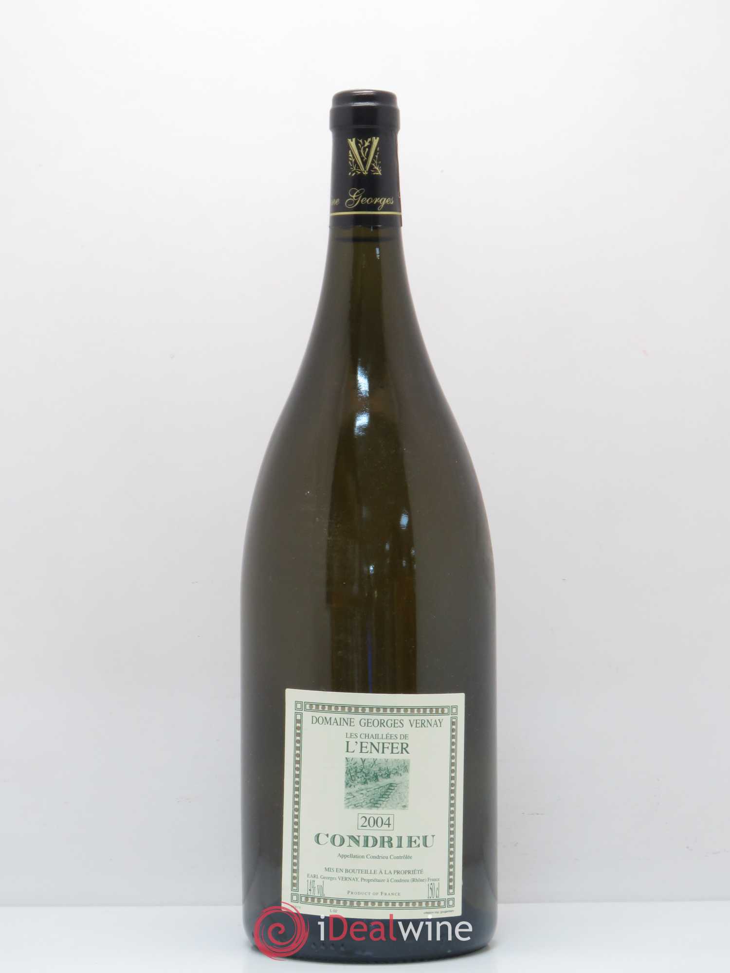 Condrieu Les Chaillées de l'Enfer Georges Vernay 2004 - Lot de 1 magnum - 0